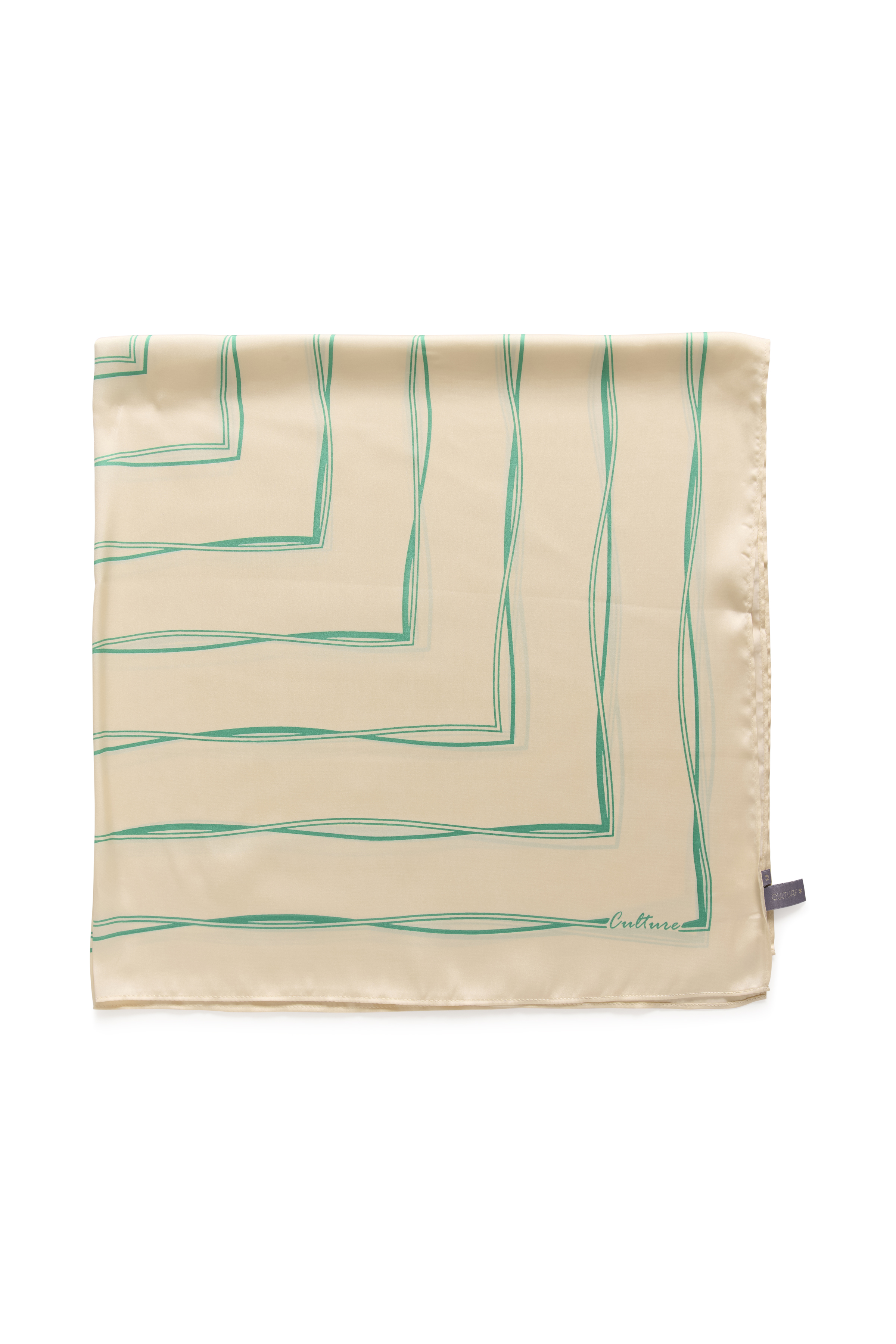 Foulard Banda Culture 50110446 Green Square