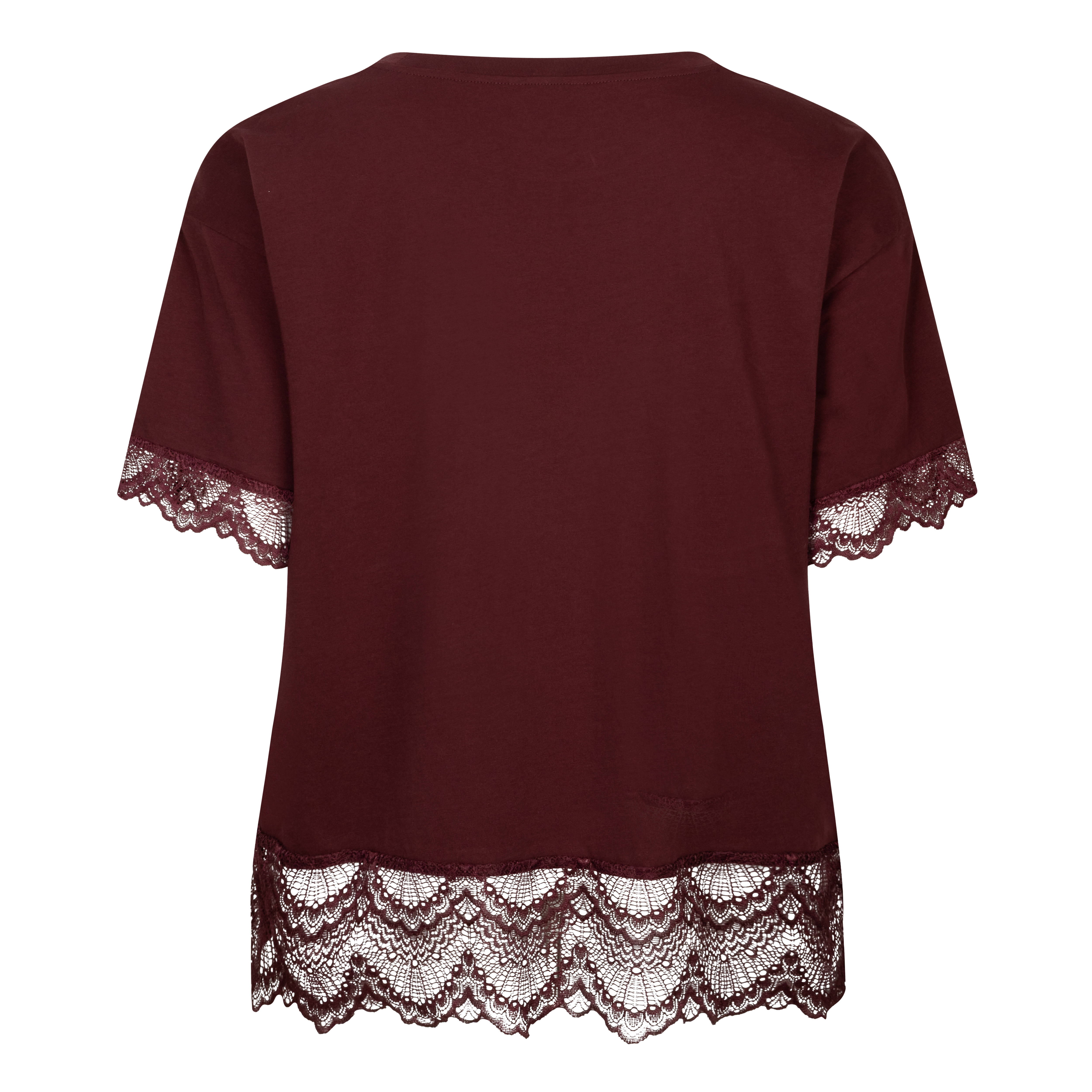 T-shirt à détails de dentelle Esqualo