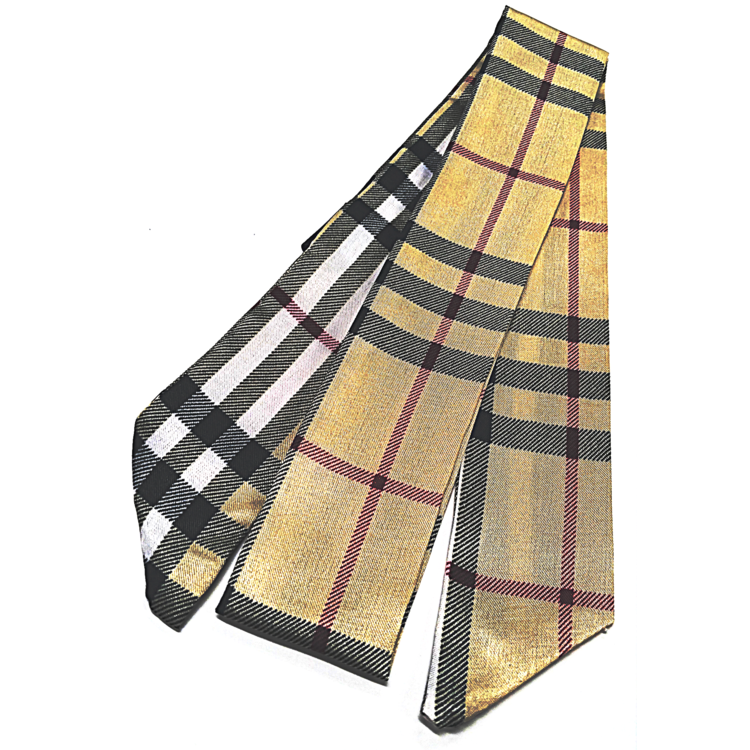 Foulard Bandeau à Carreaux Jacqueline Kent 