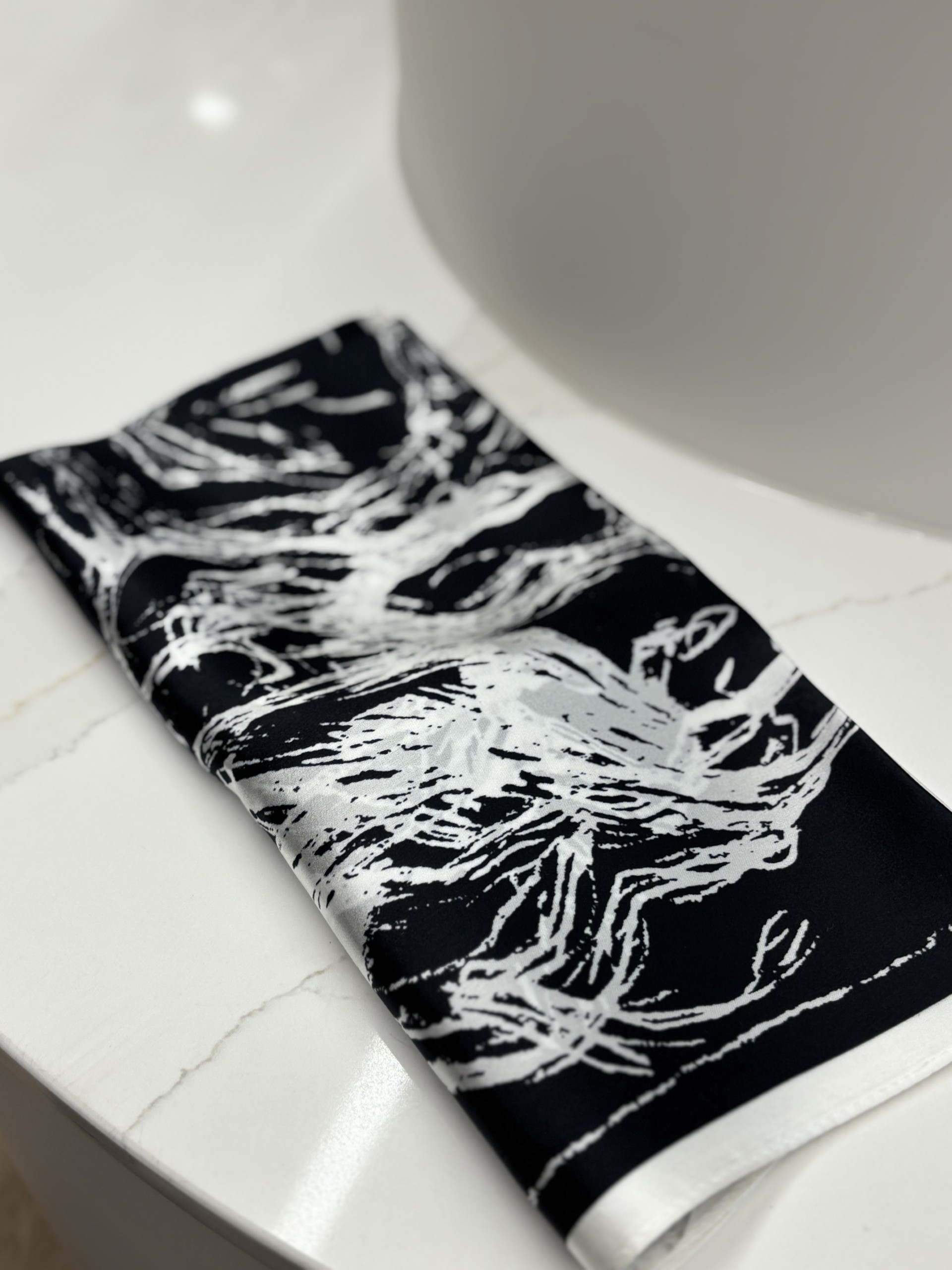 Foulard en soie Tom & Eva 