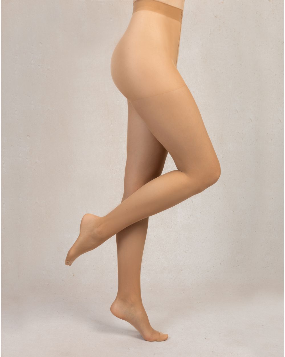 Bas de Nylon Velouté Bleu Forêt Semi-Opaque 4503 
