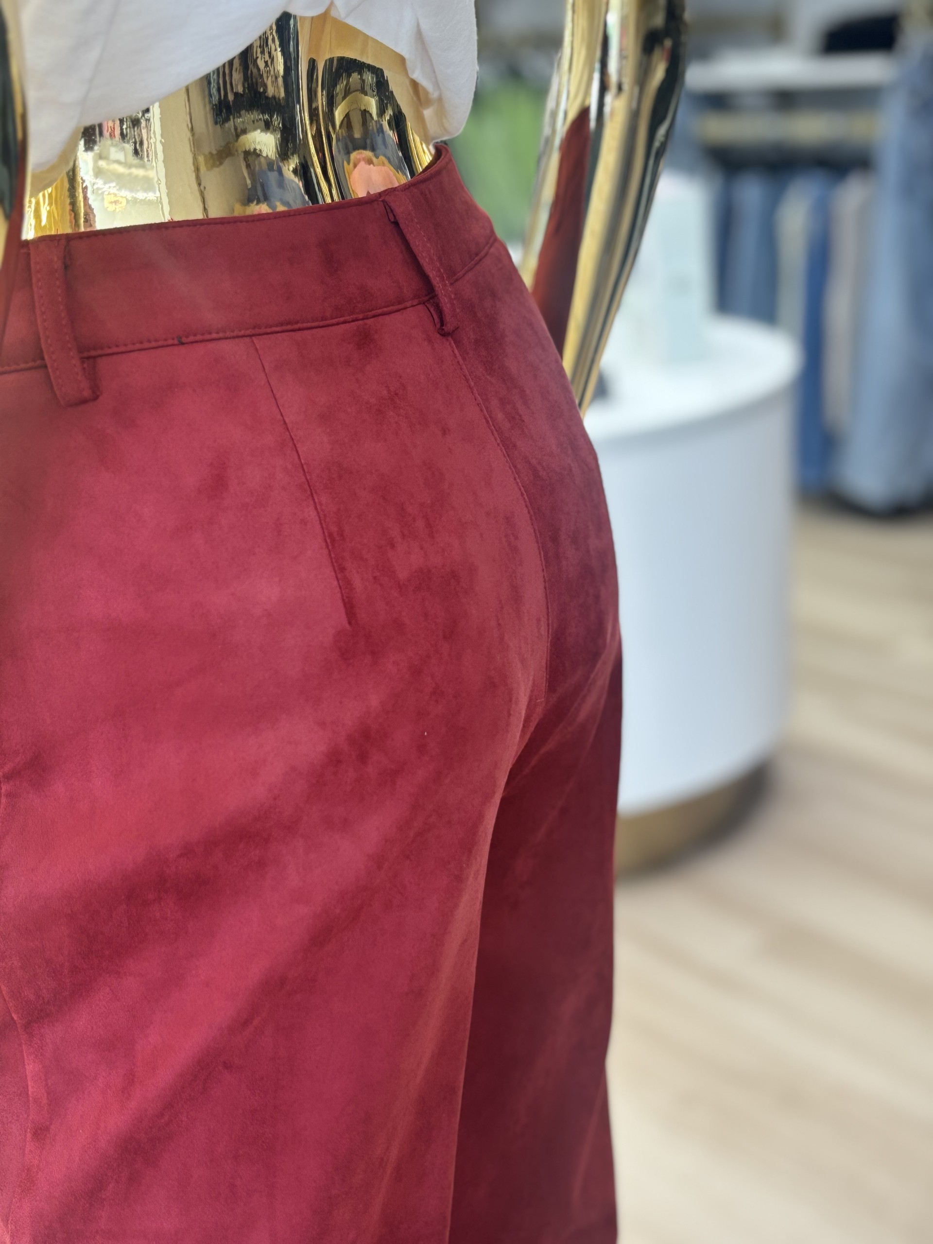 Pantalon en suédine Vea Lucy Paris