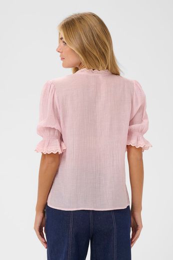 Chemise à col V Saint Tropez