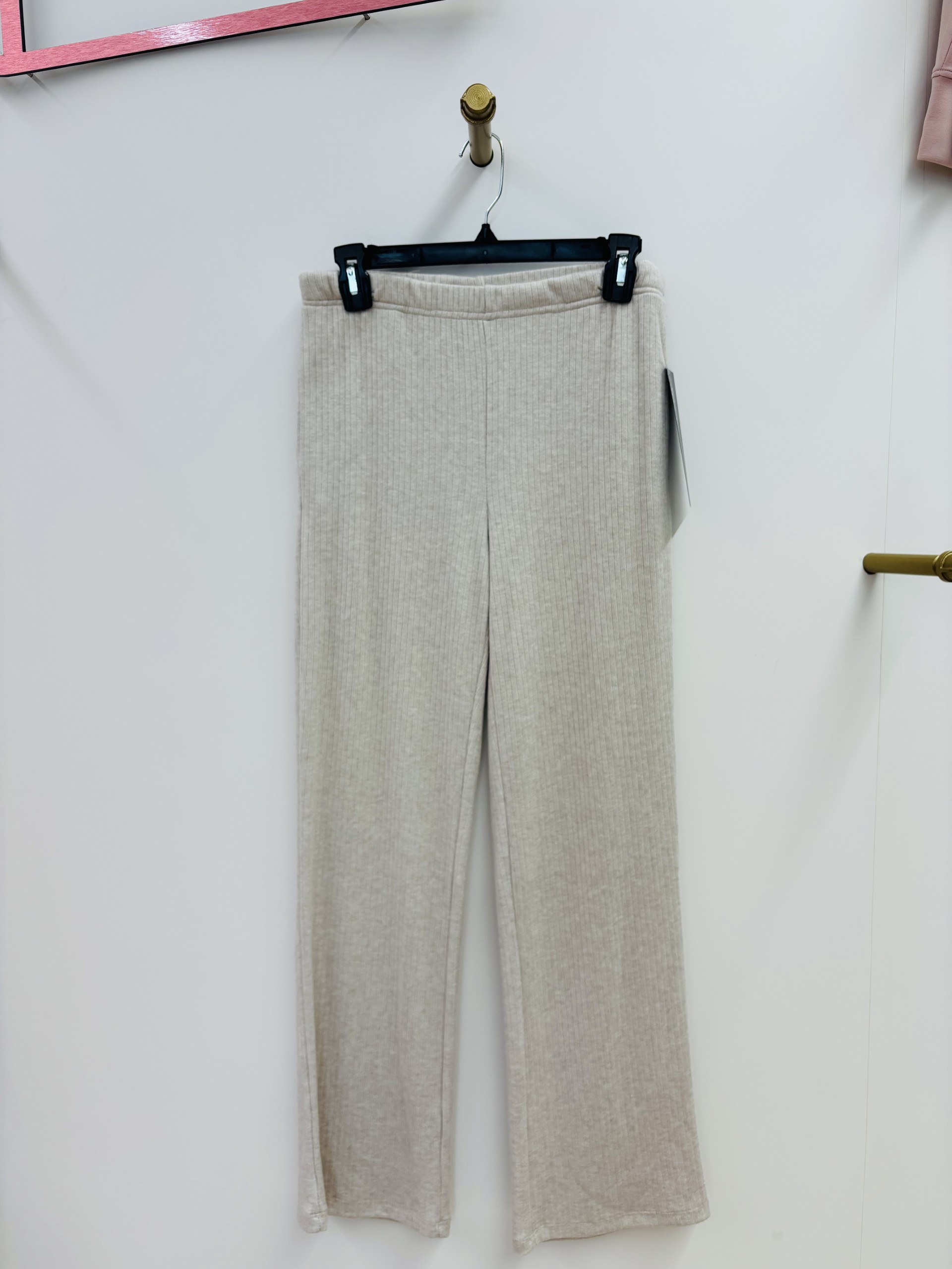 Pantalon en maille côtelée à jambe large Soft Works