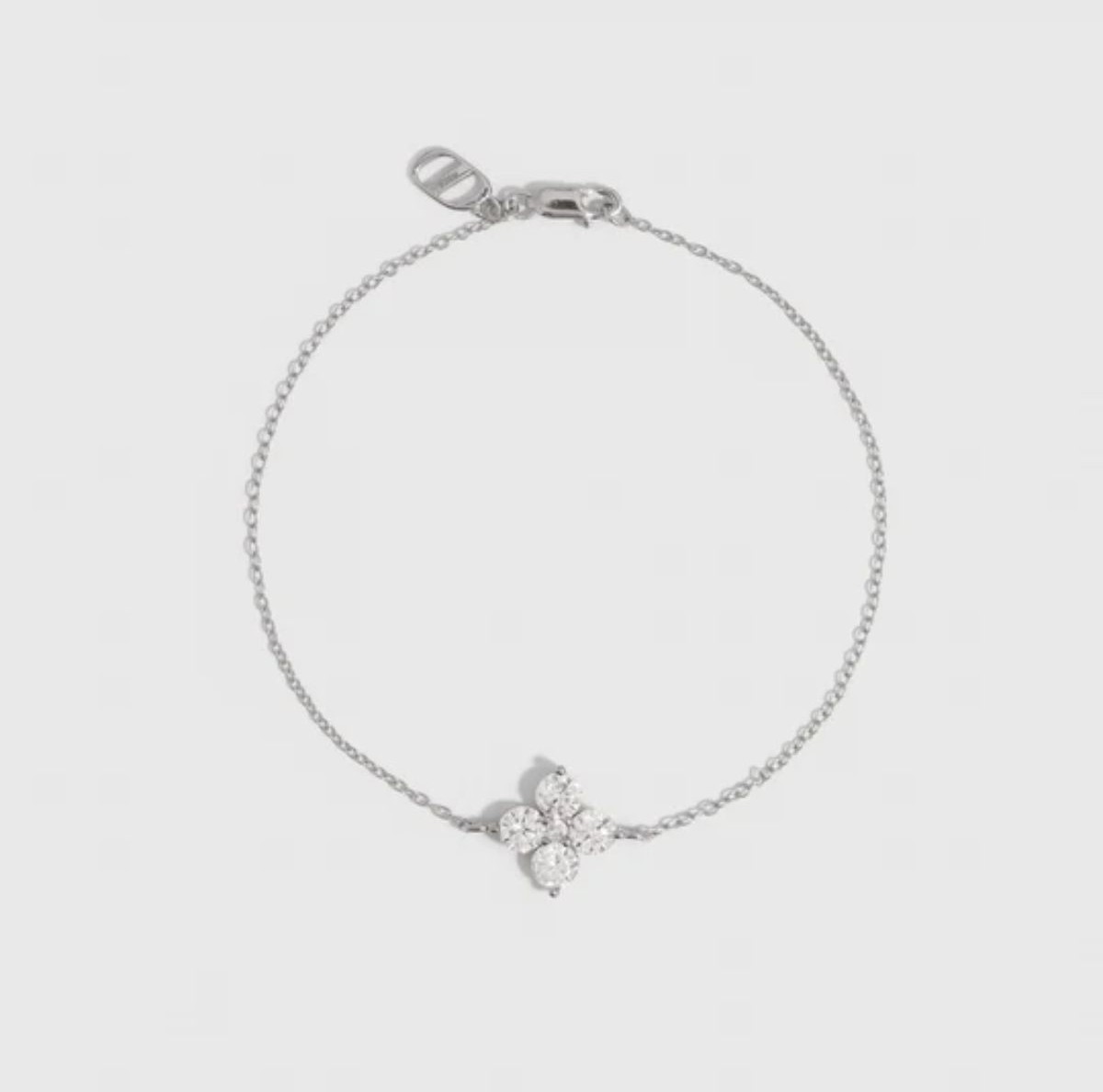 Bracelet Solitaire Trèfle