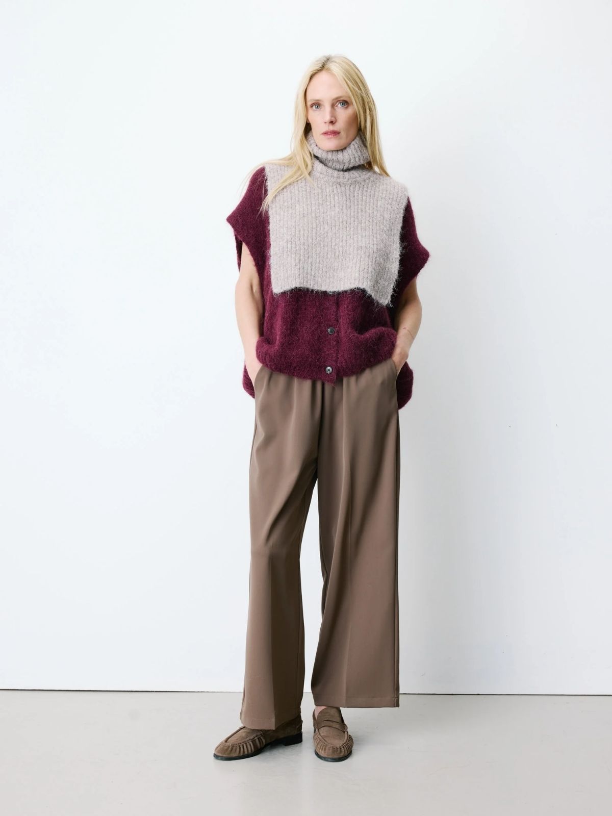 Cache-cou en tricot Ansel Grace & Mila