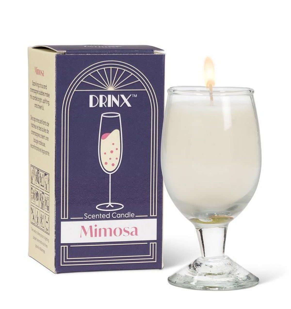 Petite bougie cocktail Mimosa