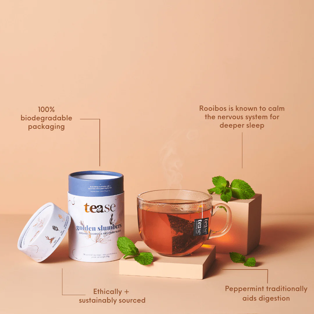 Tisane Rooibos Bio + Racine de Valériane Tease Golden Slumbers