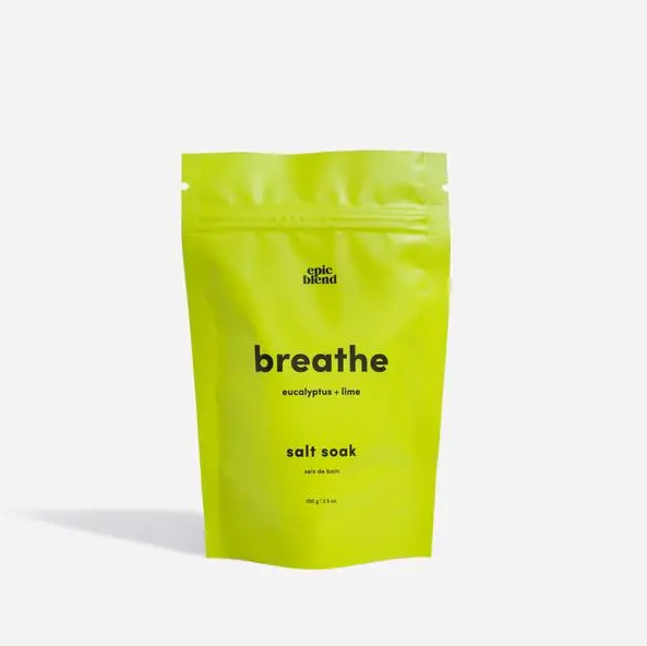 Sels de Bain BREATHE 100g epic blend Eucalyptus + Lime