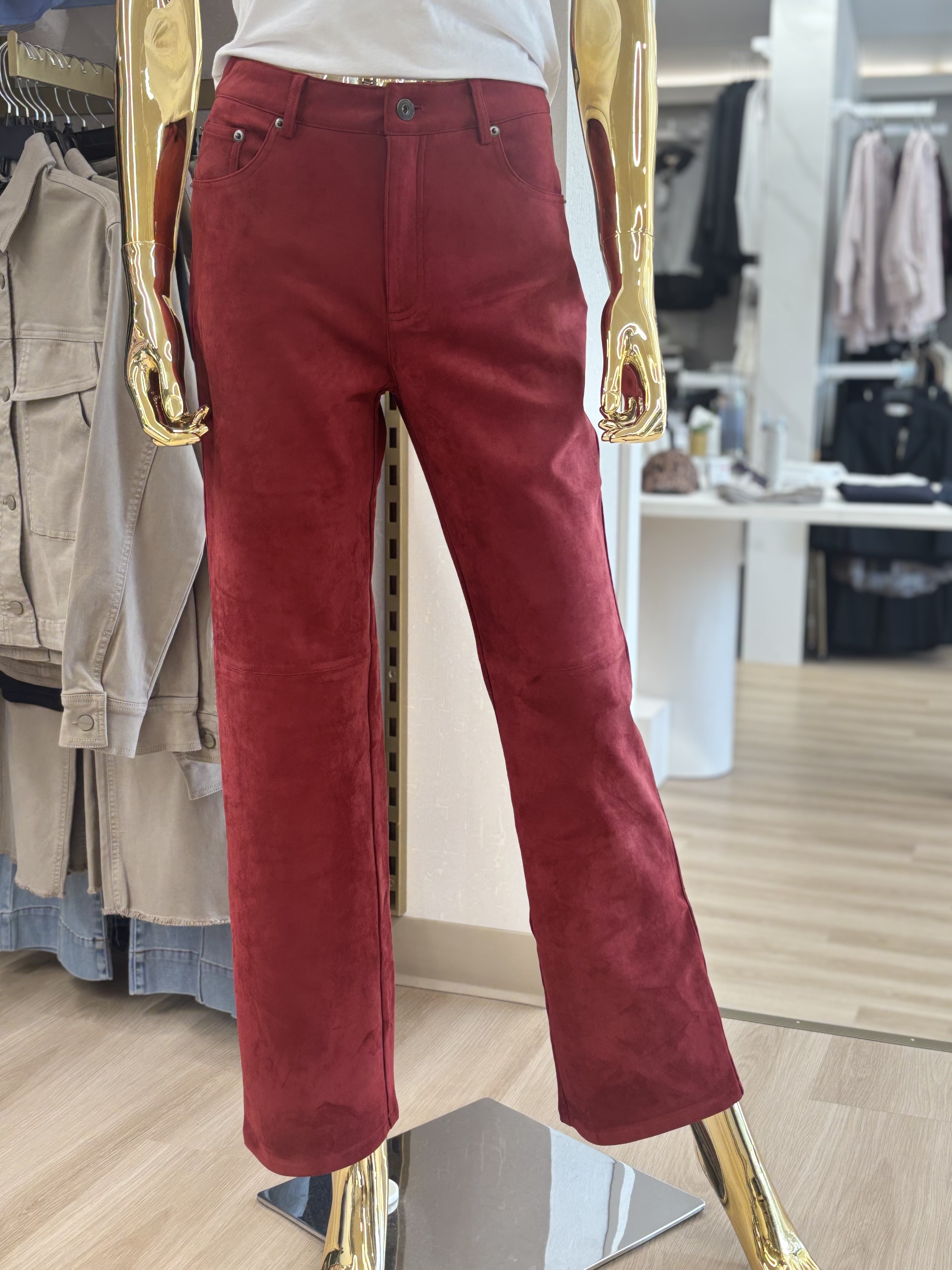 Pantalon en suédine Vea Lucy Paris