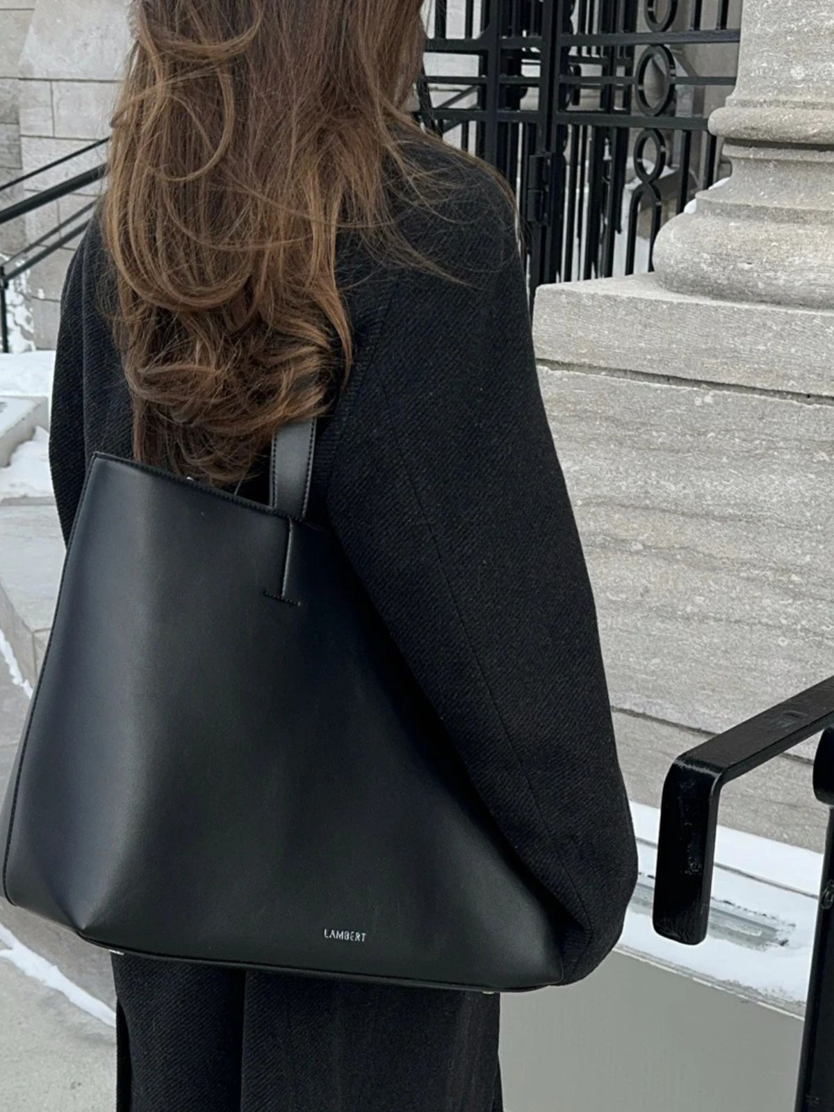 Le Danyka – Sac fourre-tout en cuir vegan Lambert