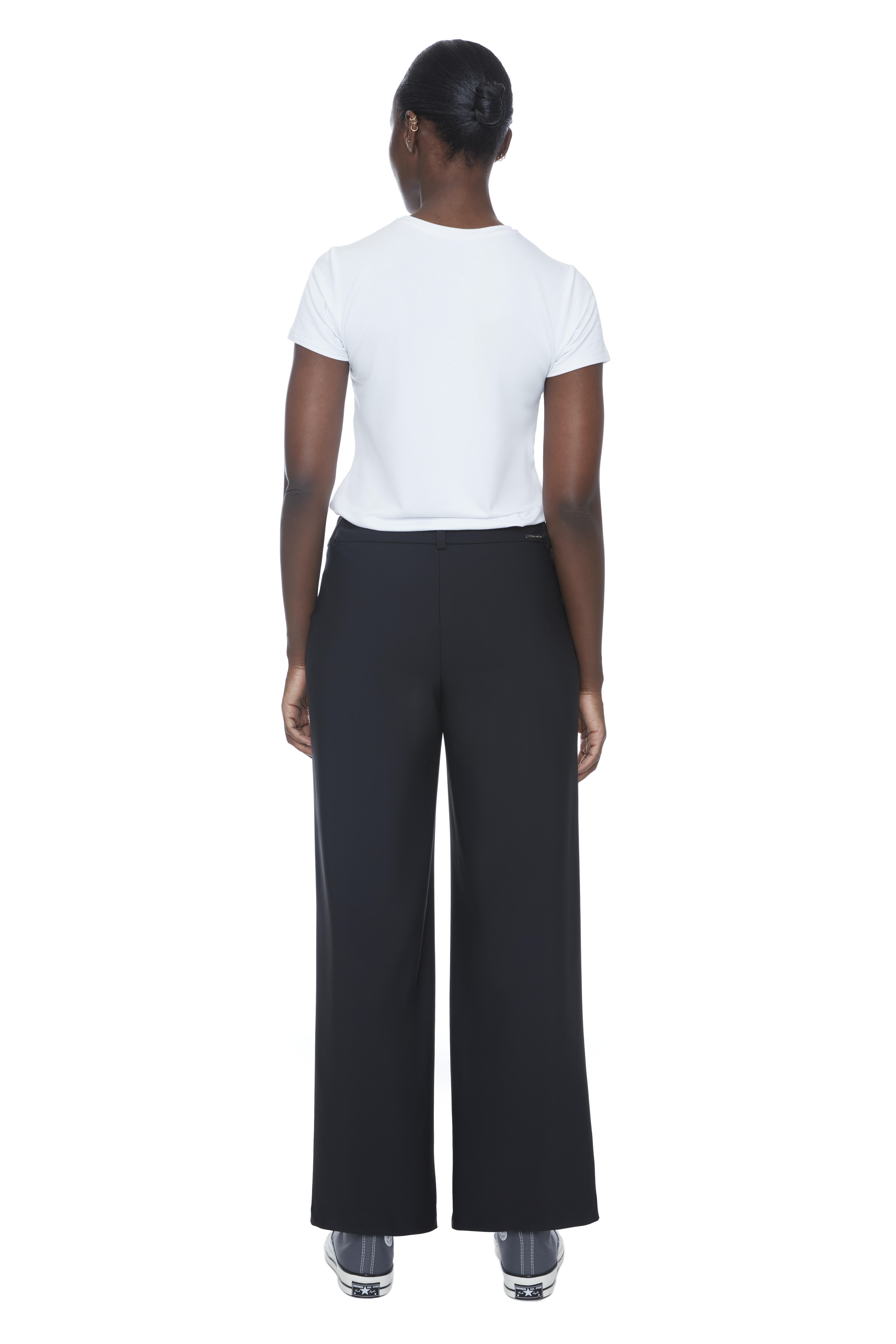 Pantalon à jambe large avec poches plaquées I Love Tyler Madison