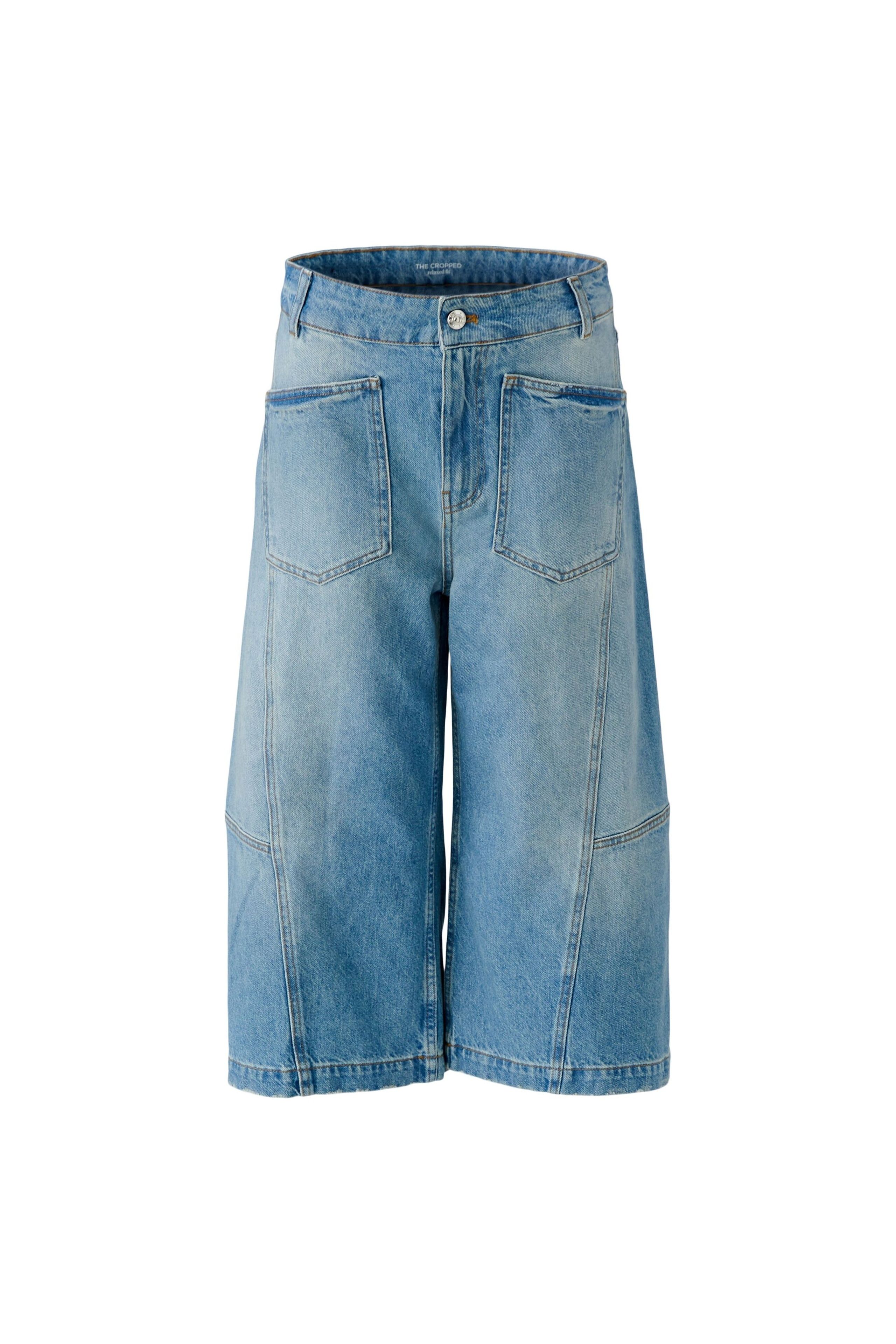Bermuda en denim coupe décontractée OUI