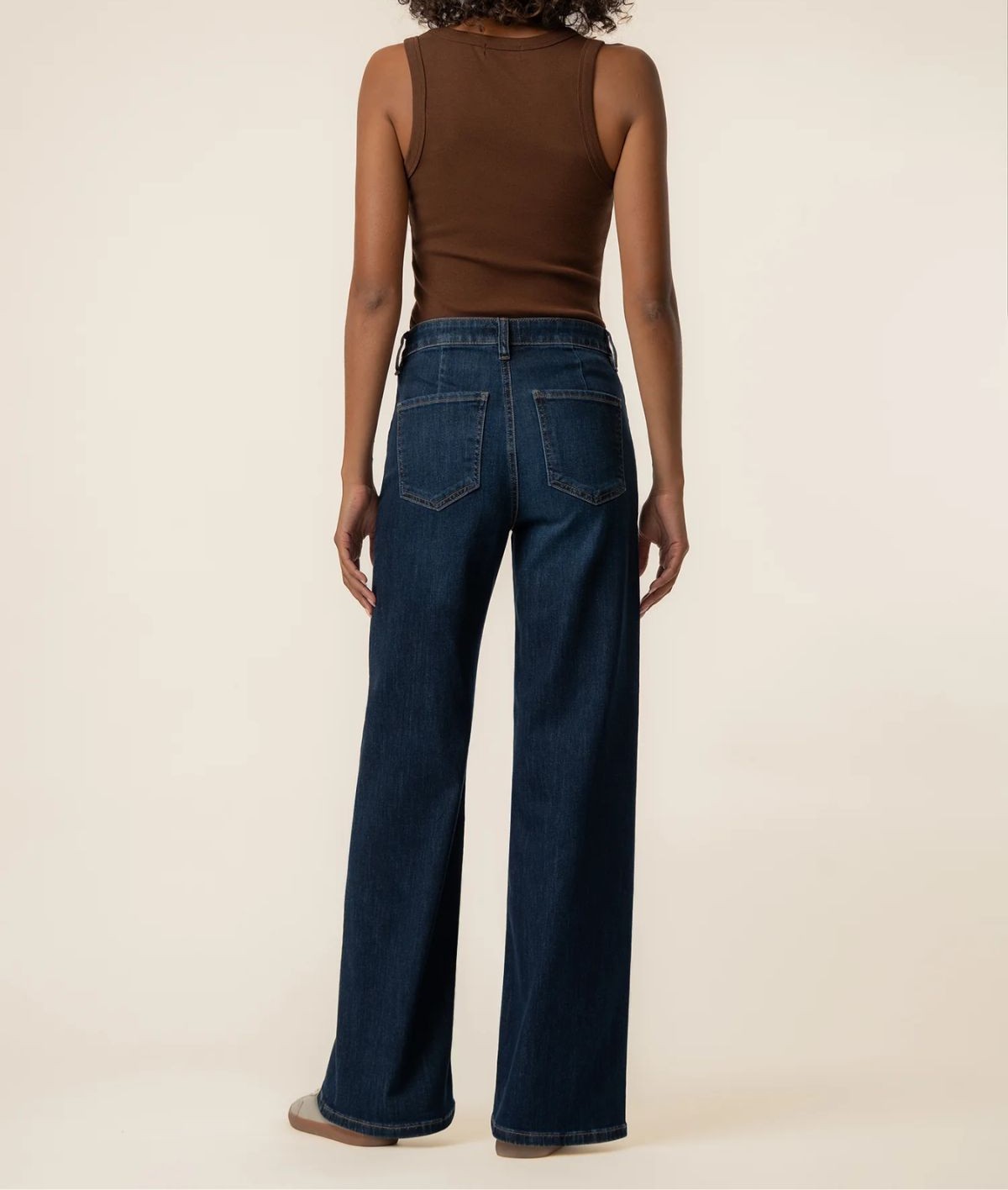 Jean à taille haute et jambe large Maya Kut