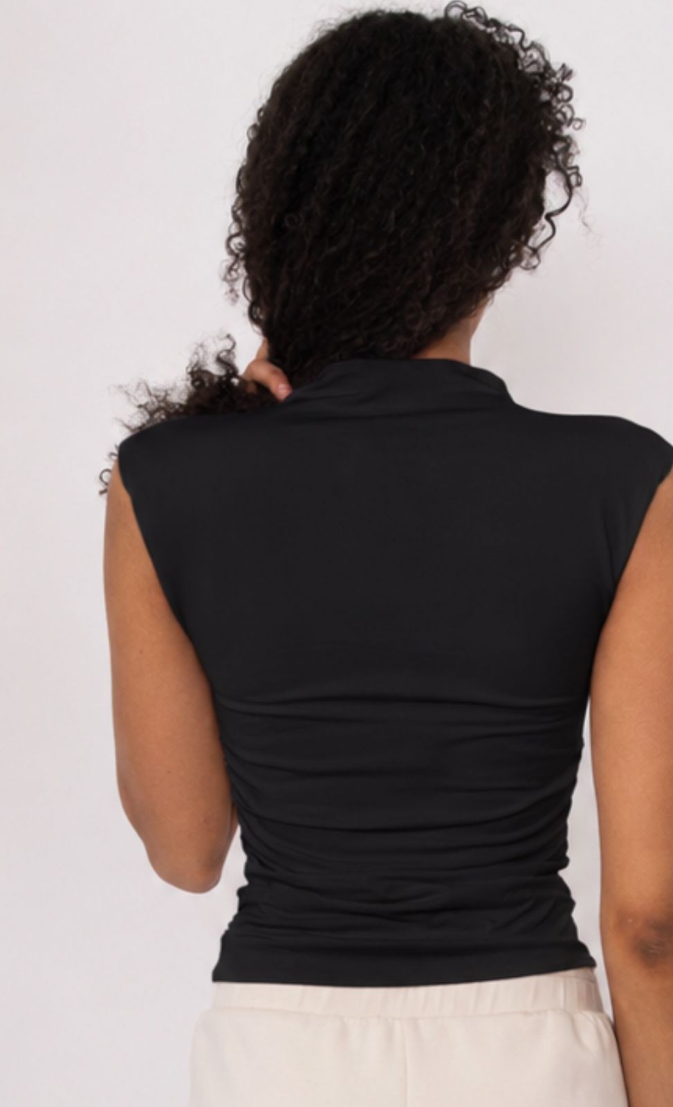 Yve Ruched Tank Top Second Skin