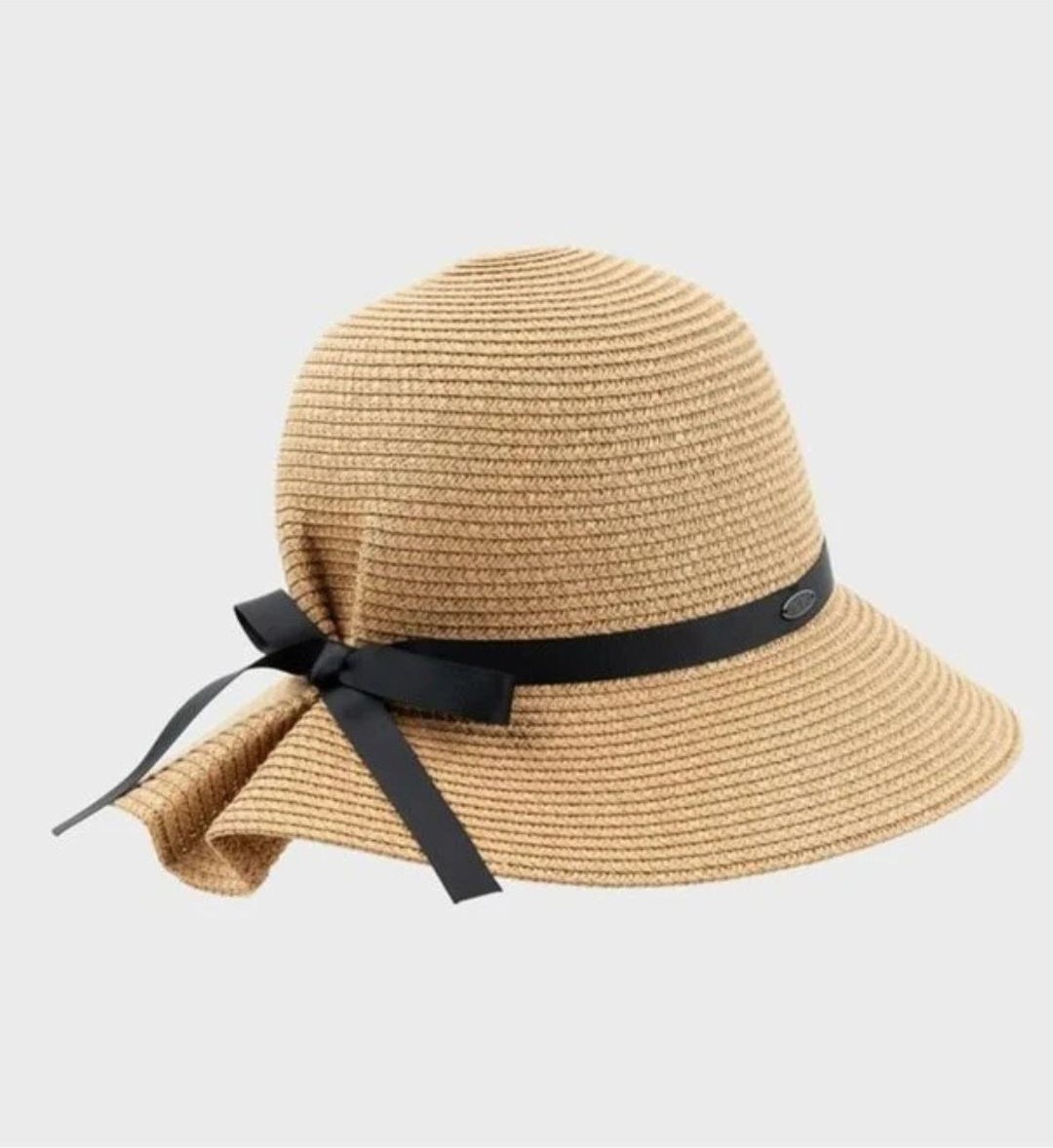 Carissa Cloche en Paille de Papier Canadien Hat CH84090