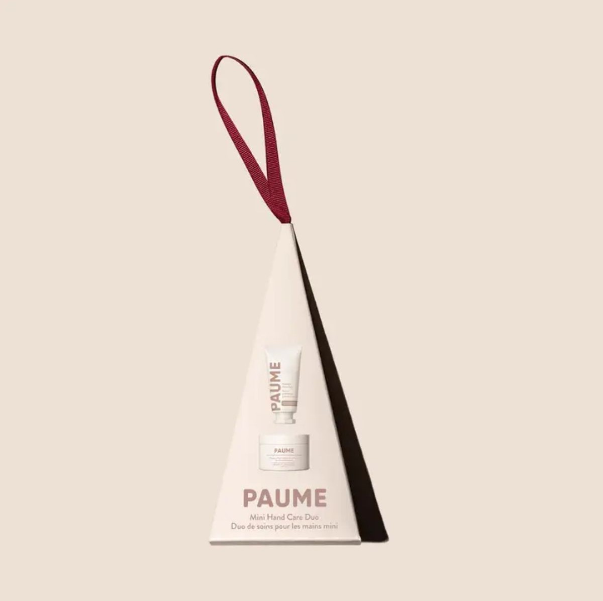 Ornement des fêtes Duo mini soins des mains Paume