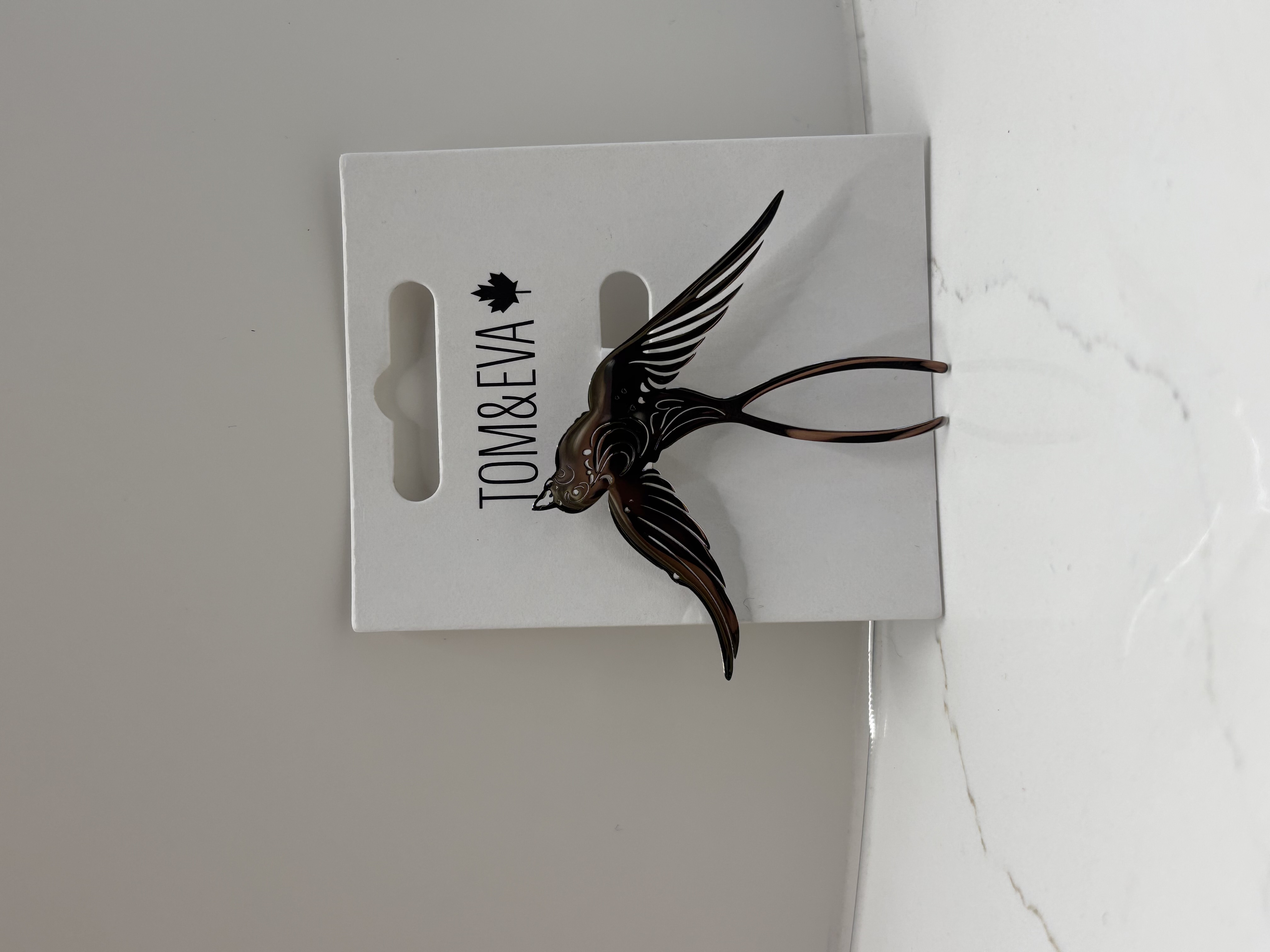 Broche en moineau Tom & Eva 