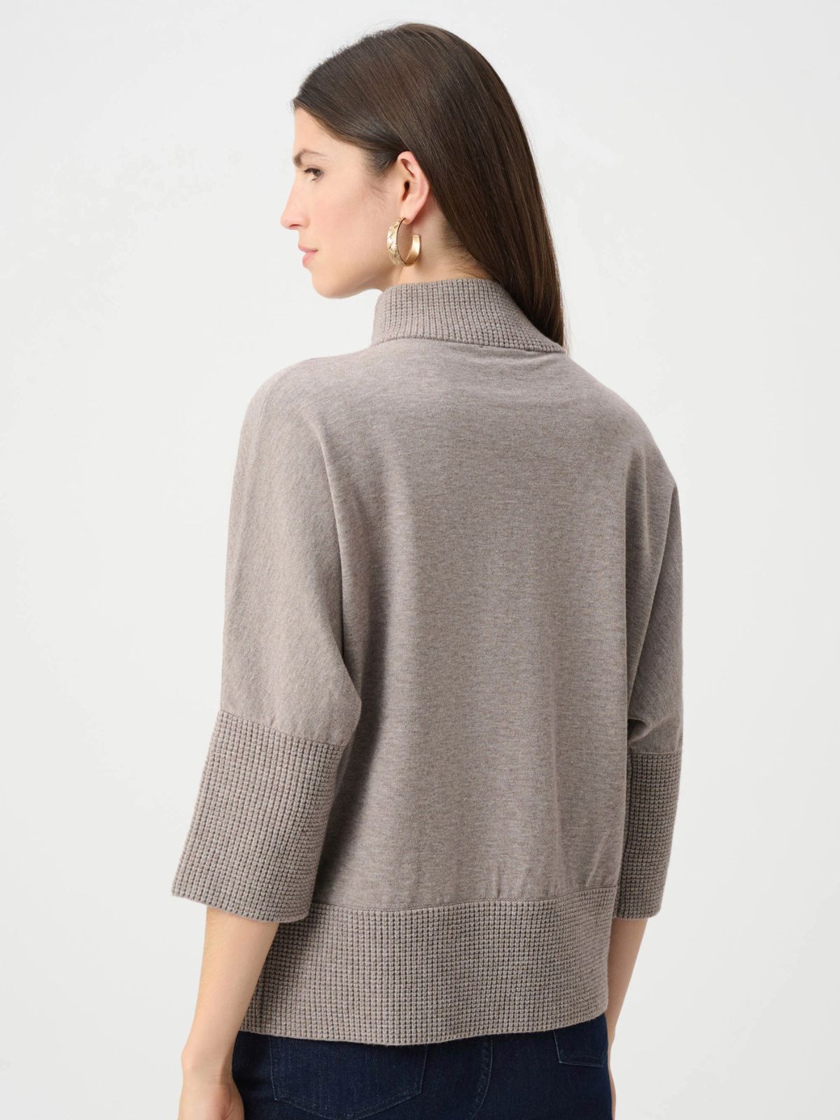 Pull en tricot à col entonnoir Joseph Ribkoff
