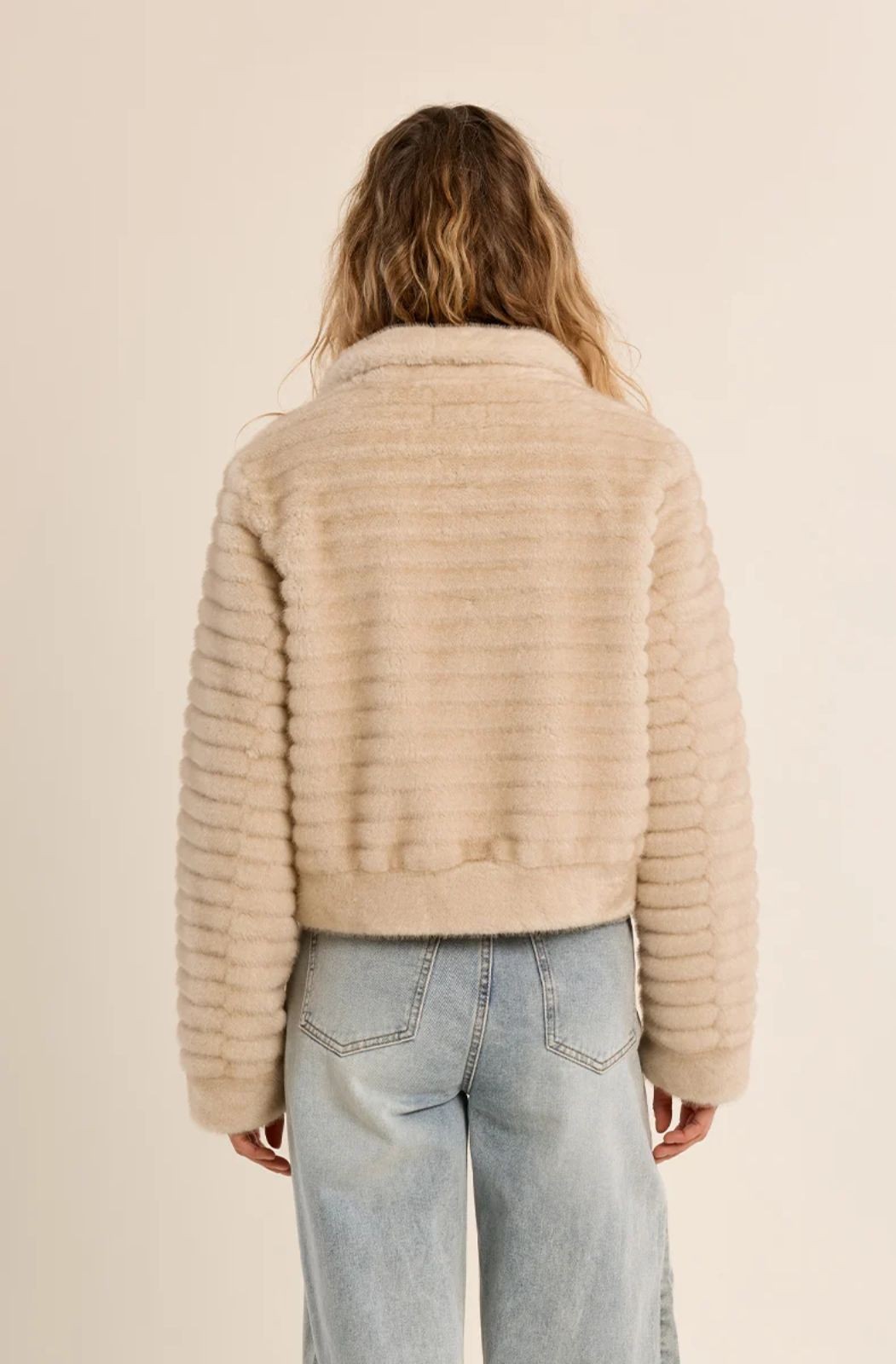 Veste zippée en fausse fourrure Molly Bracken