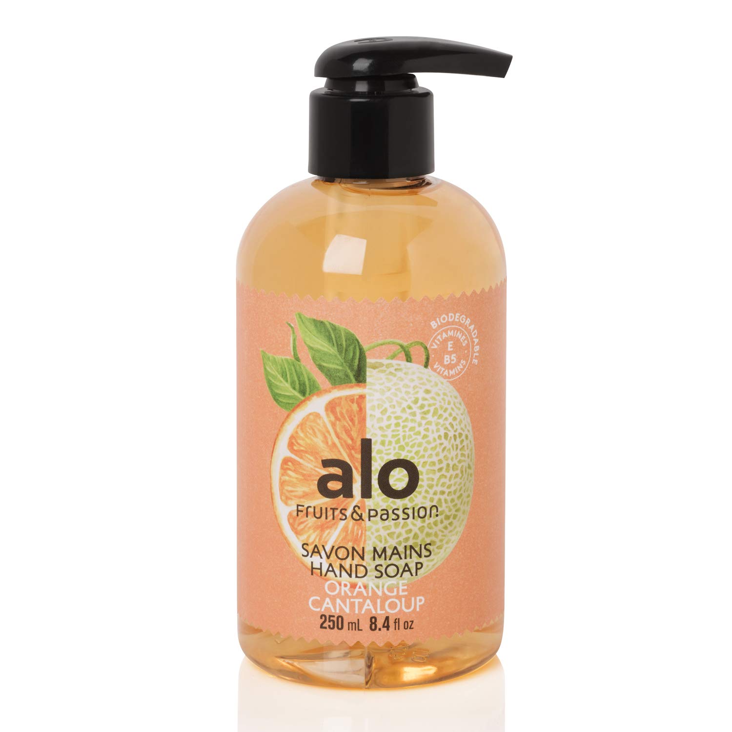 Savon mains 250 ml alo Orange Cantaloup