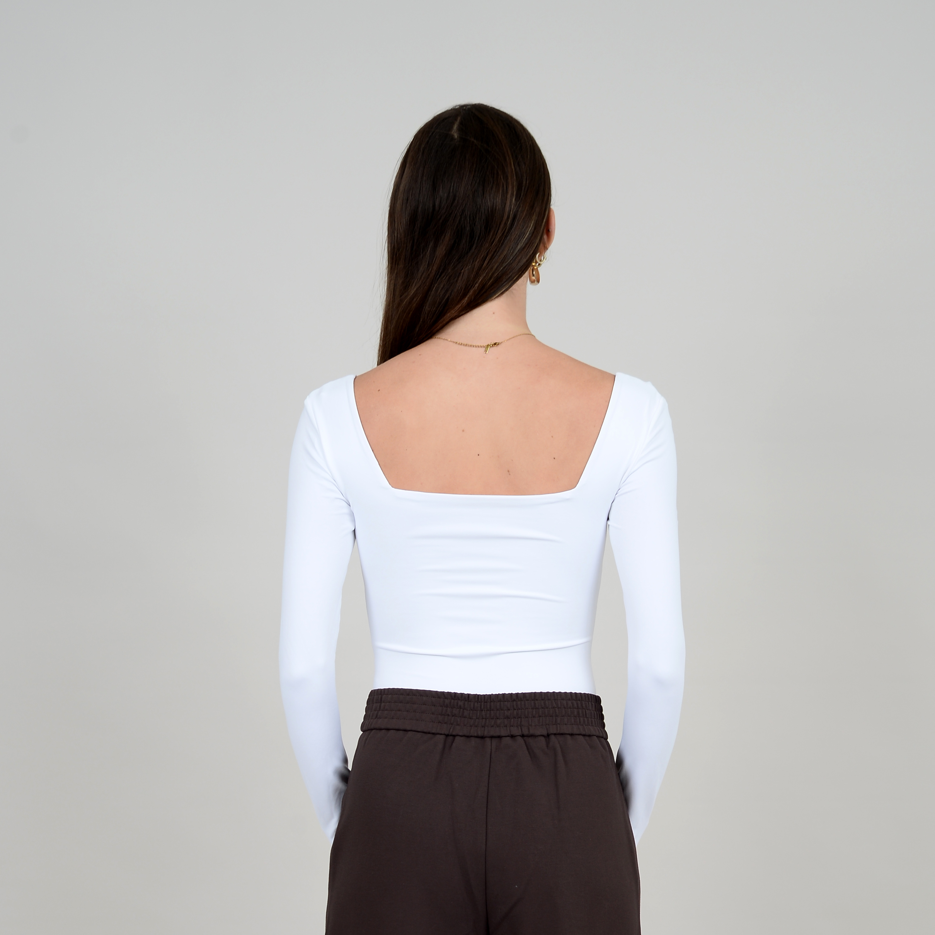 Stacy Square Neck Bodysuit second skin 54T134S3 