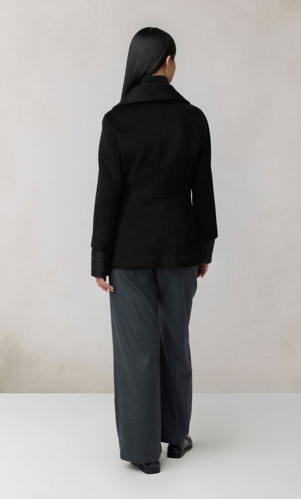 Manteau avec plastron en laine Frieda Soia & Kyo