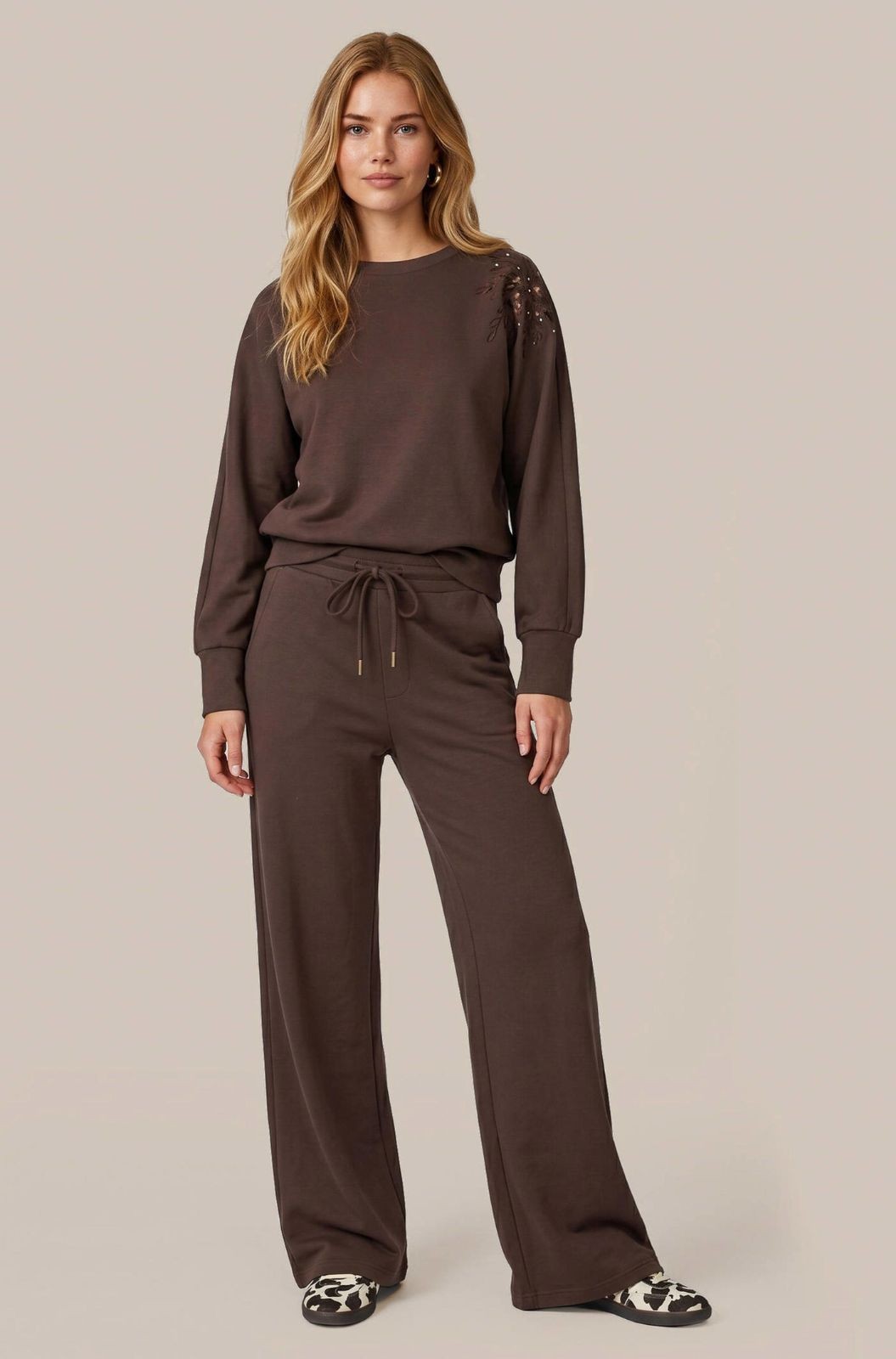 Pantalon à jambes larges Penelope C & S The Label