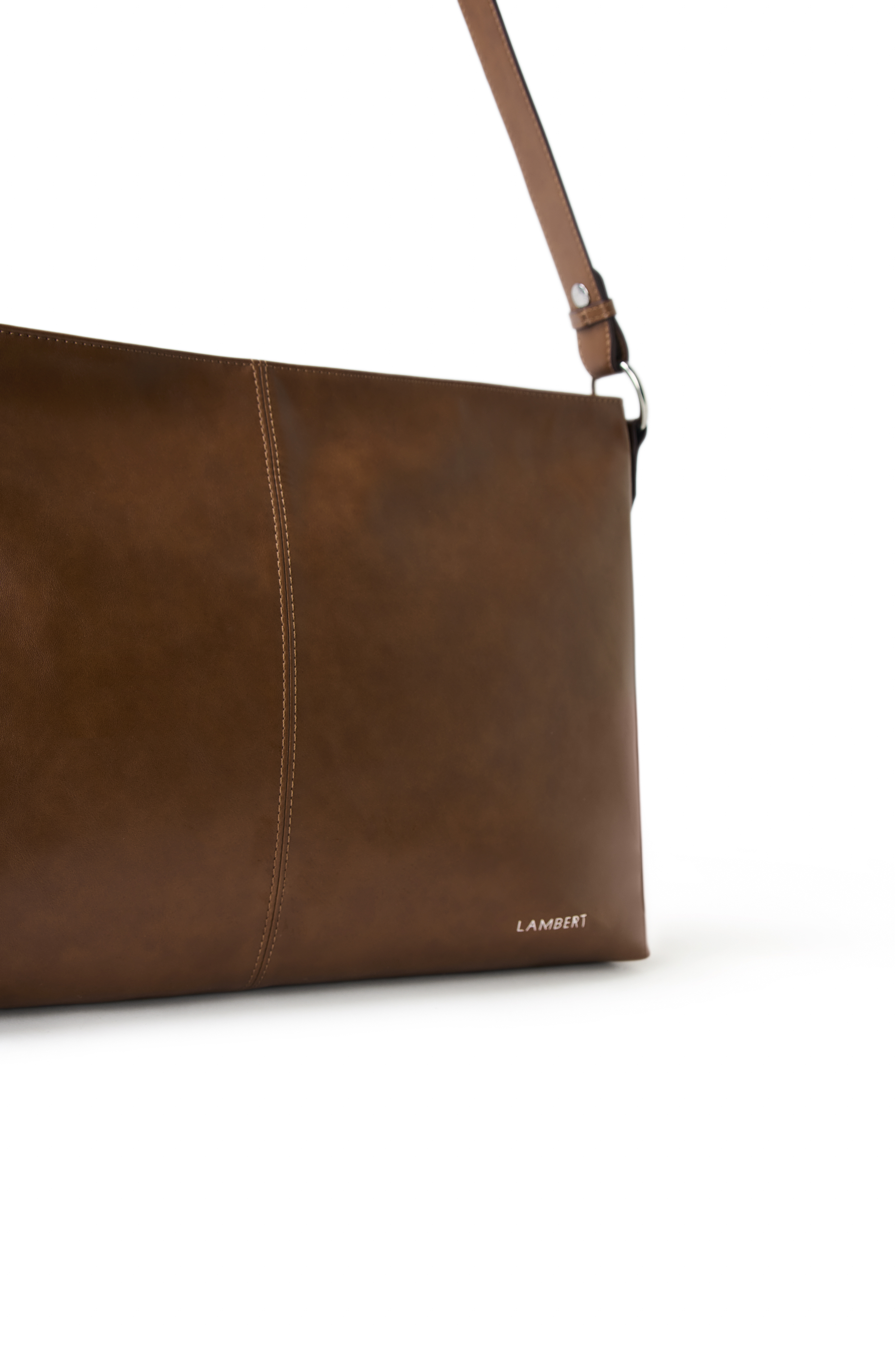 Le Gianna – Sac à épaule 2-en-1 en cuir vegan Lambert