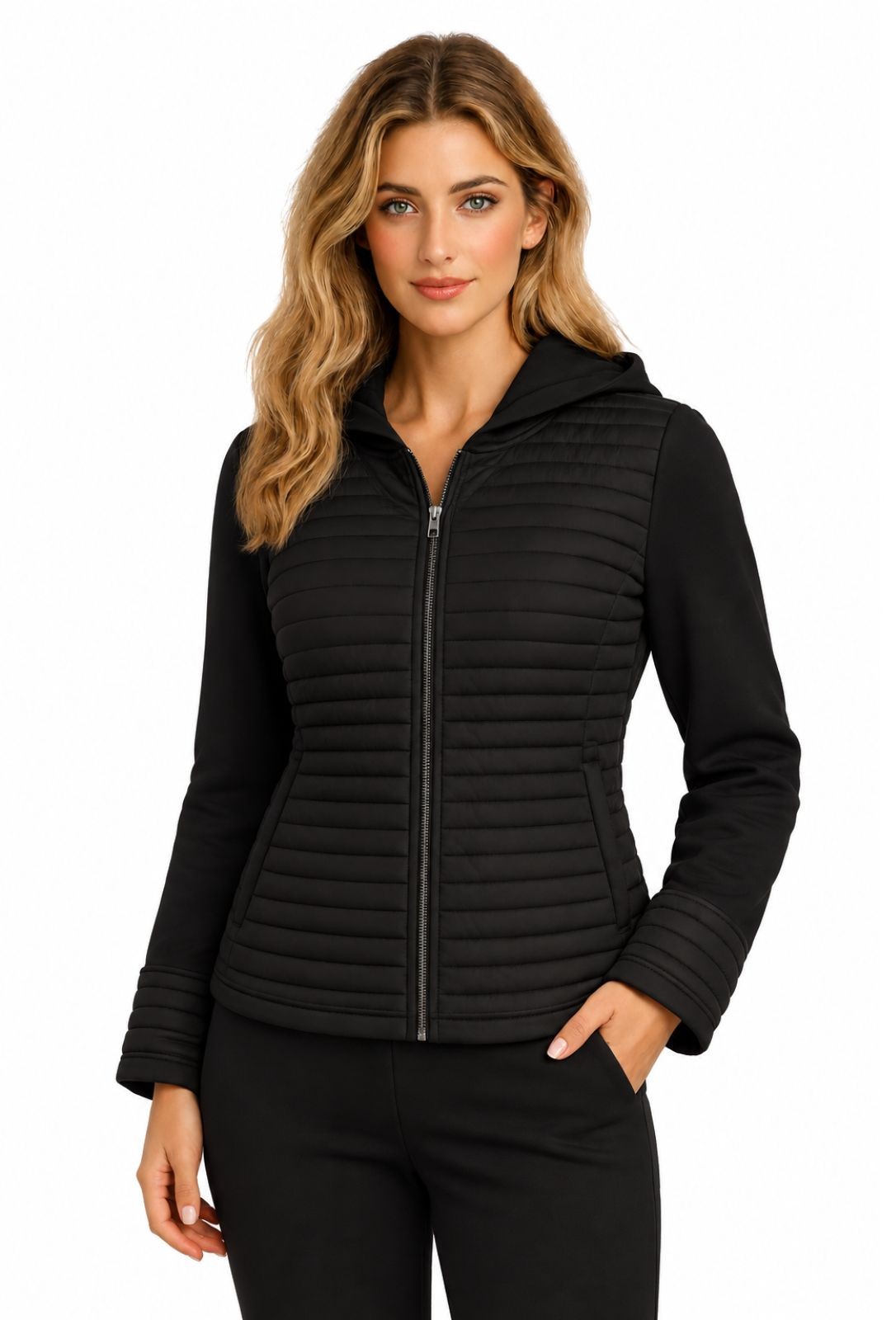 Manteau matelassé à capuche Orly
