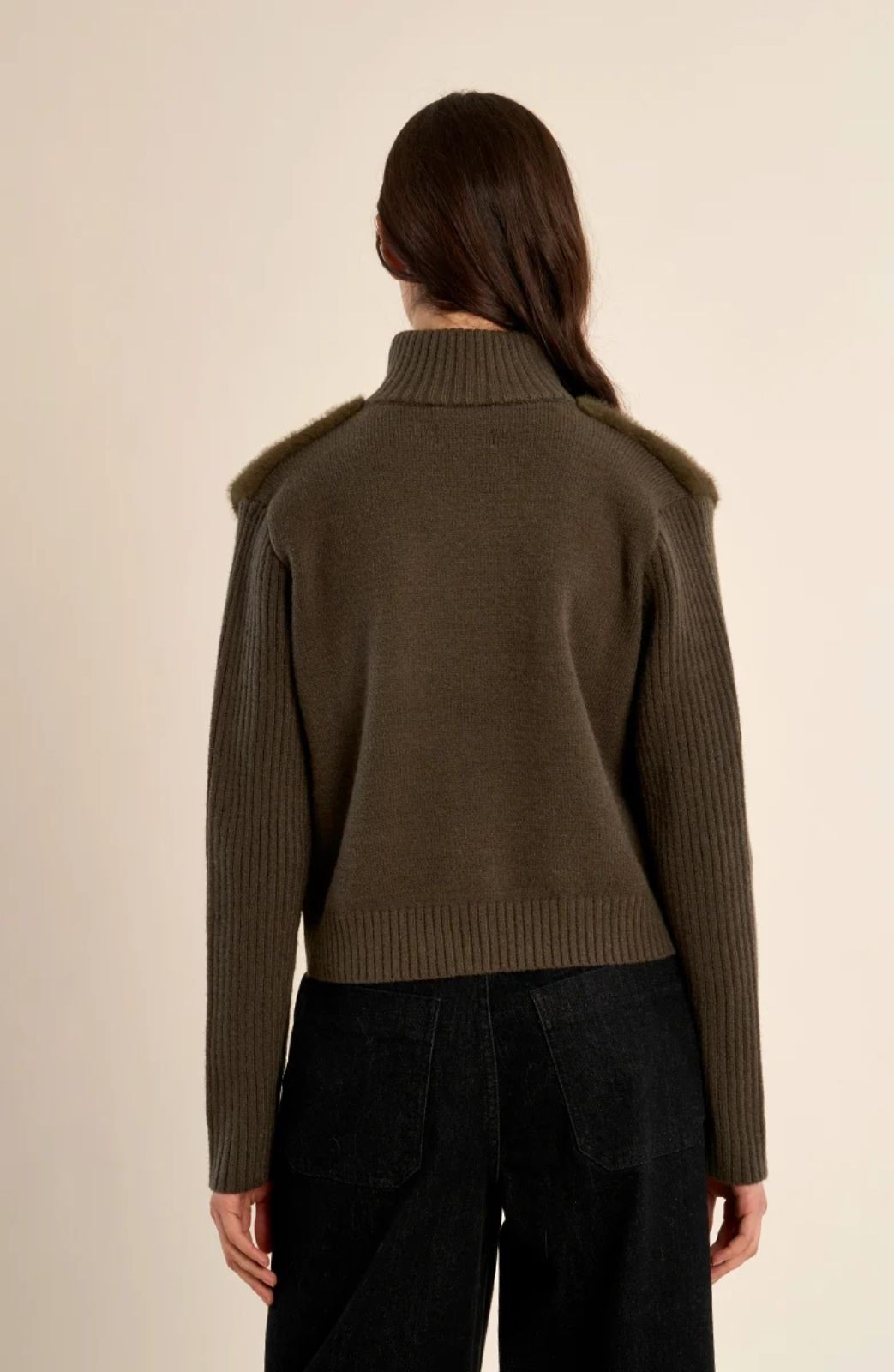 Veste zippée bimatière Molly Bracken