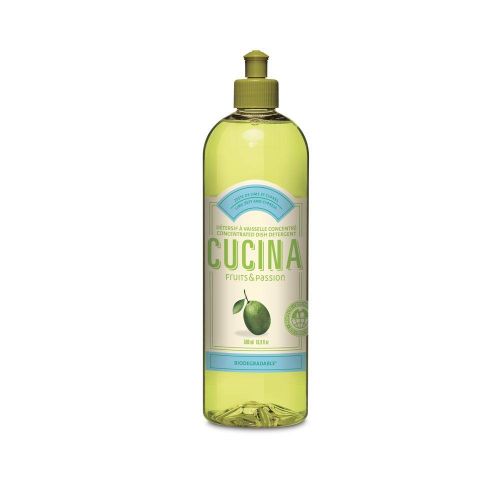 Détersif à Vaisselle Concentré 500ml Cucina Zeste de Lime et Cyprès