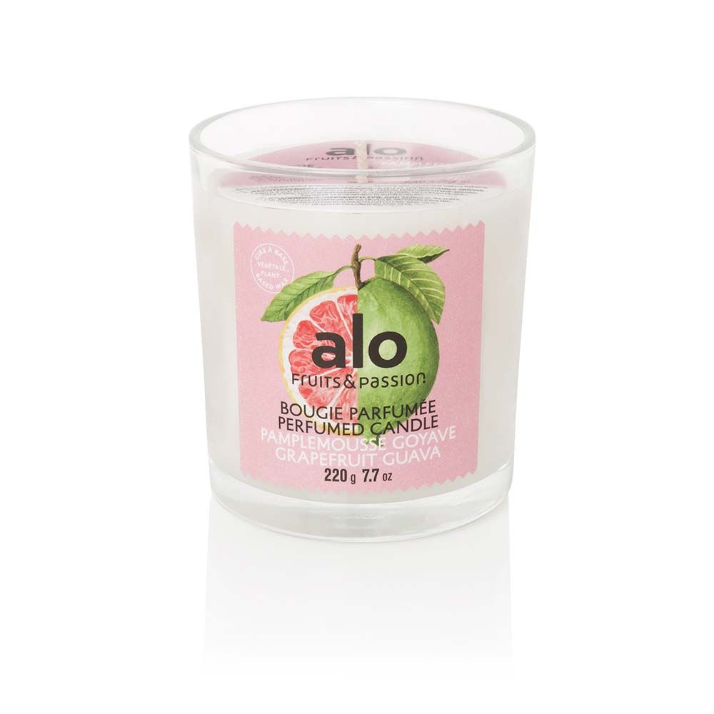 Bougie Parfumée alo Pamplemousse Goyave 220g