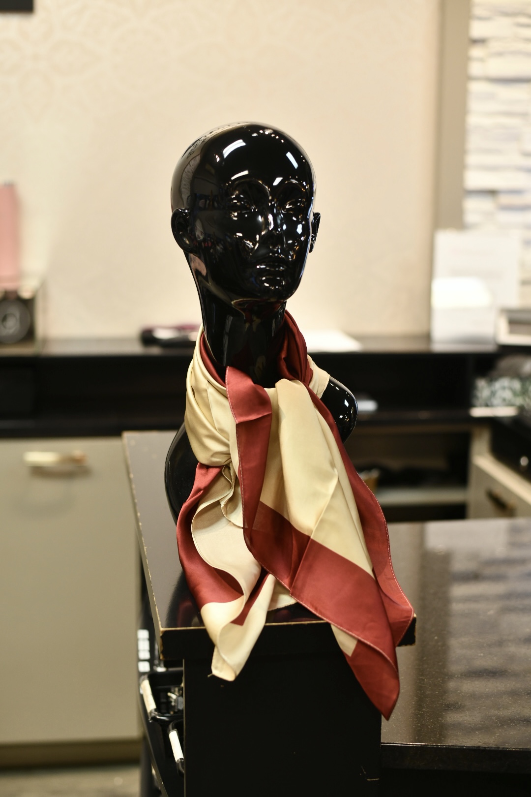 Foulard en soie carré Design Fashion