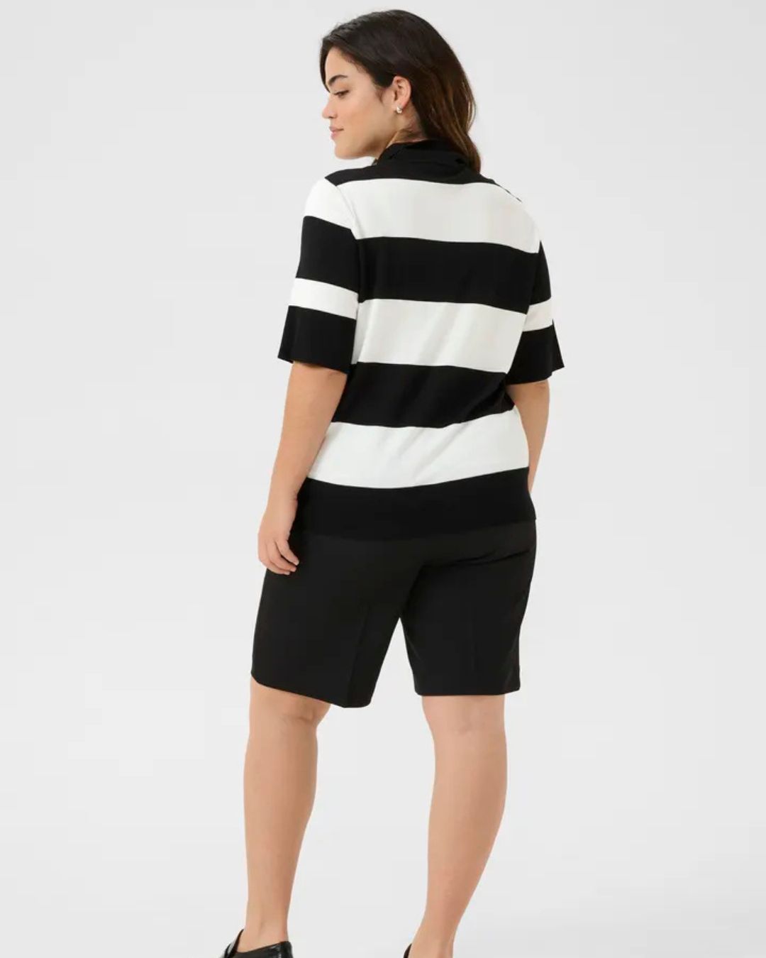 Polo Manche Court avec rayure Kaffe Curve 10583275