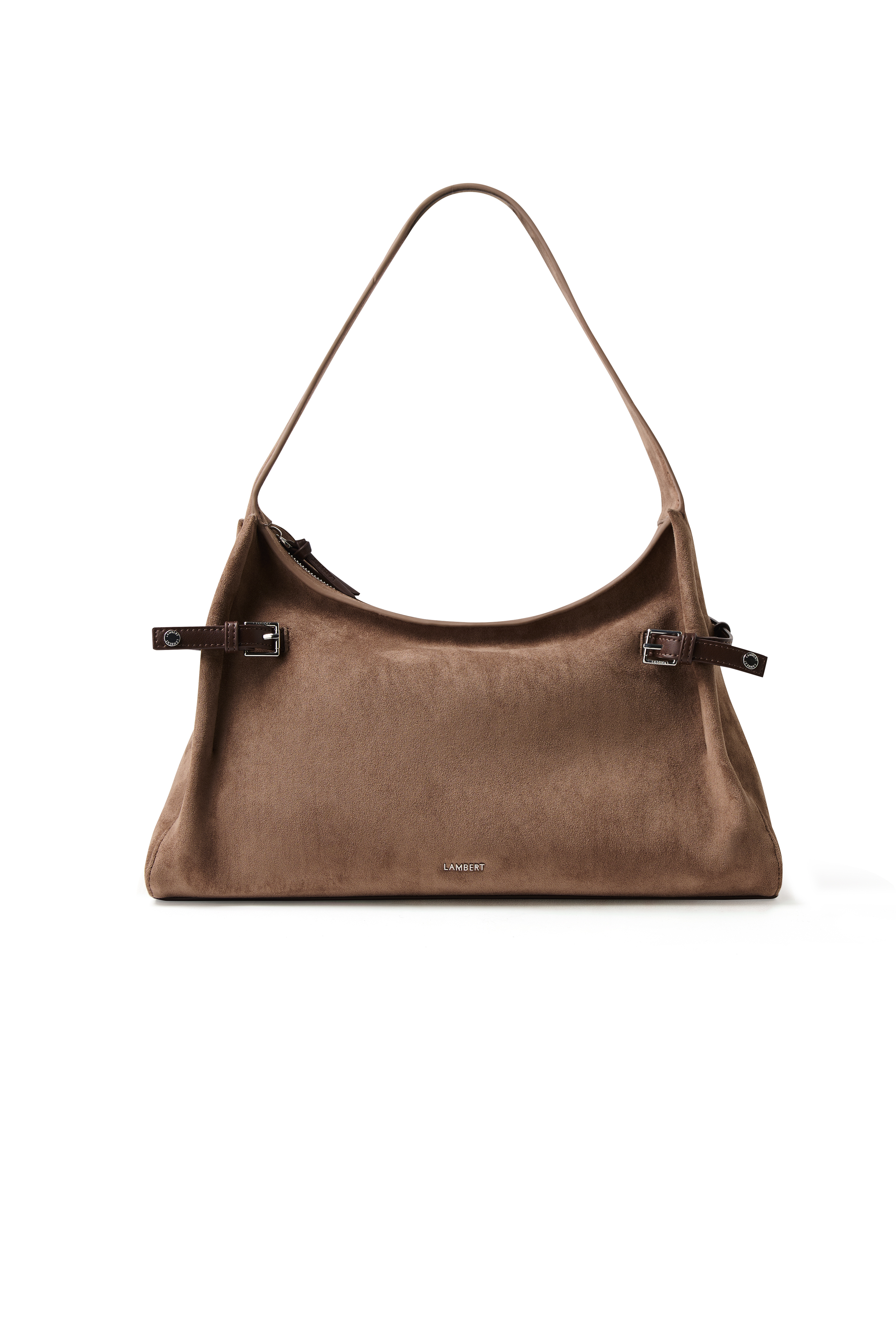 Le Trinity – Sac à épaule en suède vegan Lambert