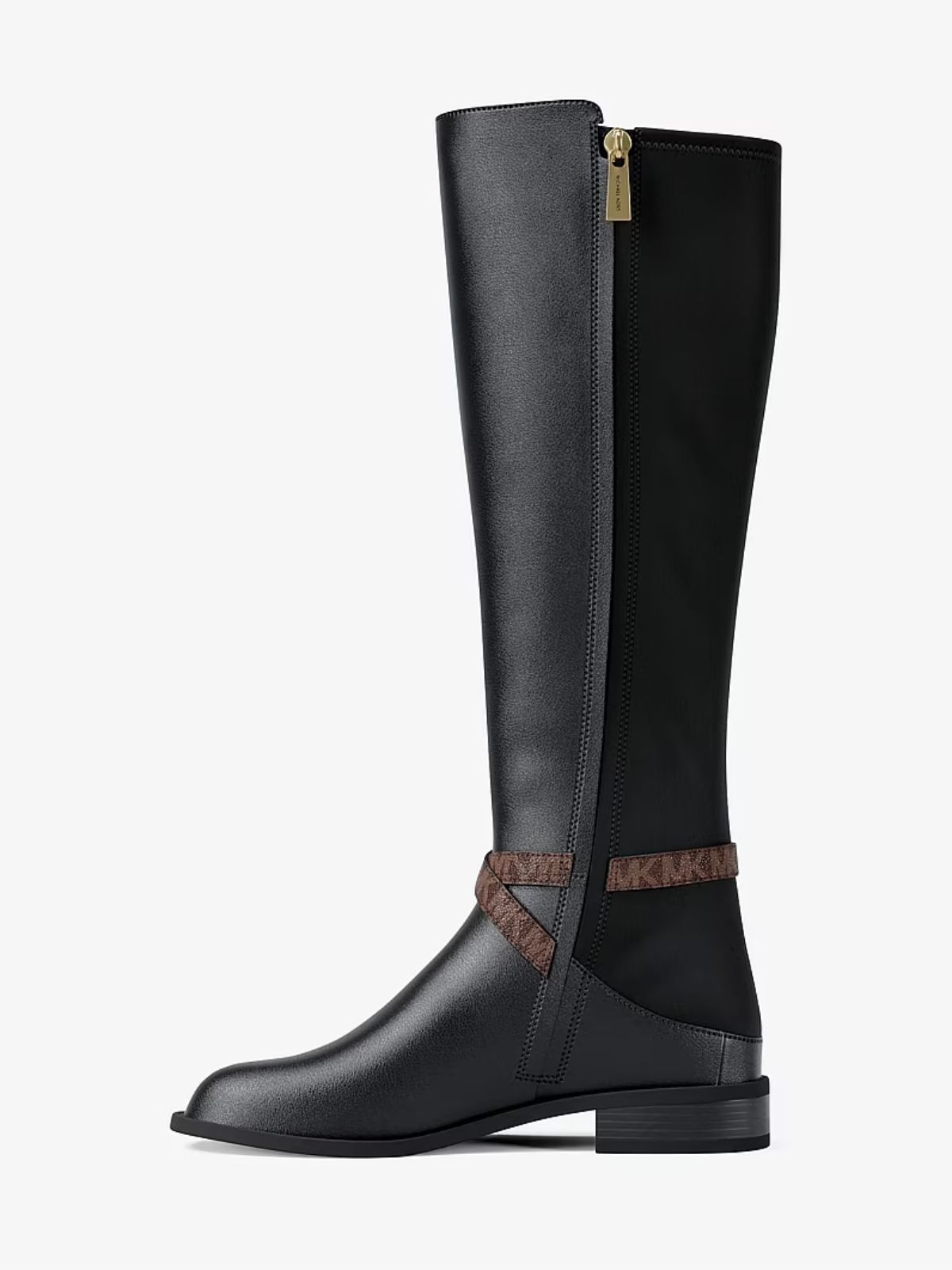 Botte haute Rachel à détail logo Michael Kors