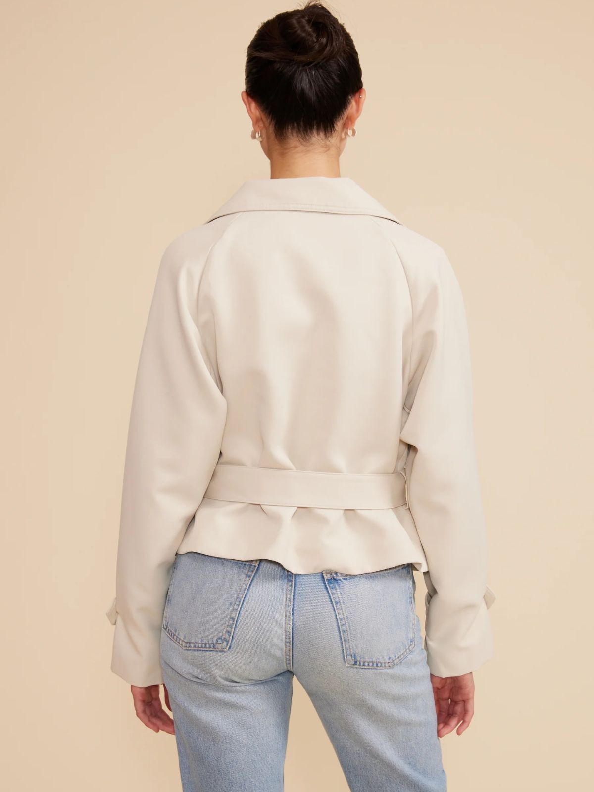 Estelle Cropped Trench lucyparis C3673