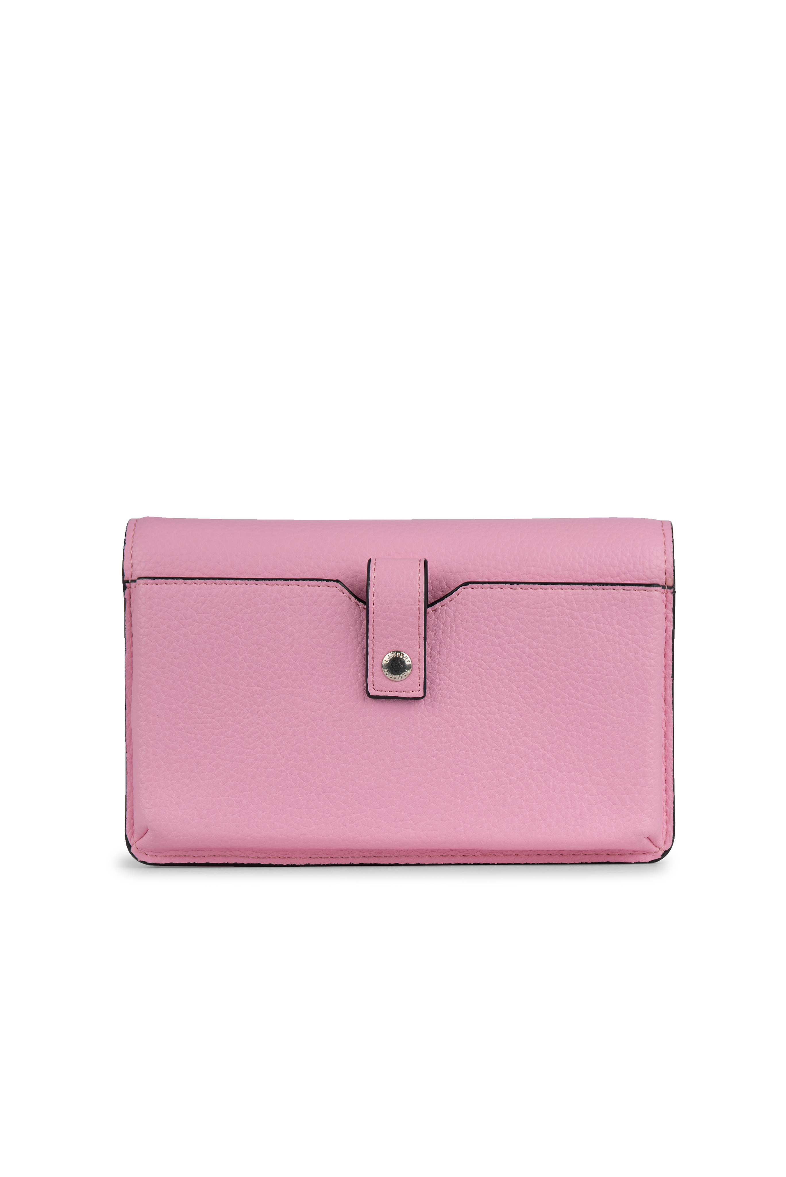 Portefeuille à Bandoulière Whisper Pink Pebble Lambert Le Tina