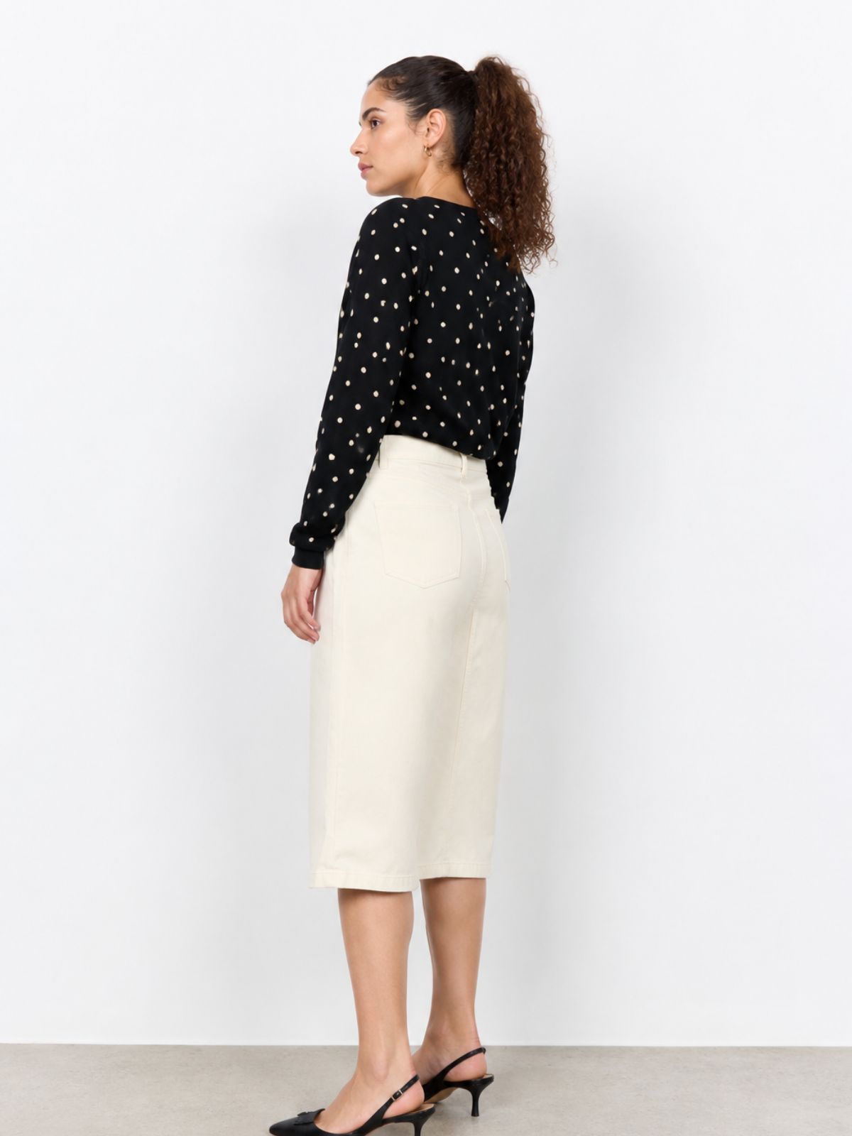 Cardigan à pois élégant GEA 2 Soya Concept
