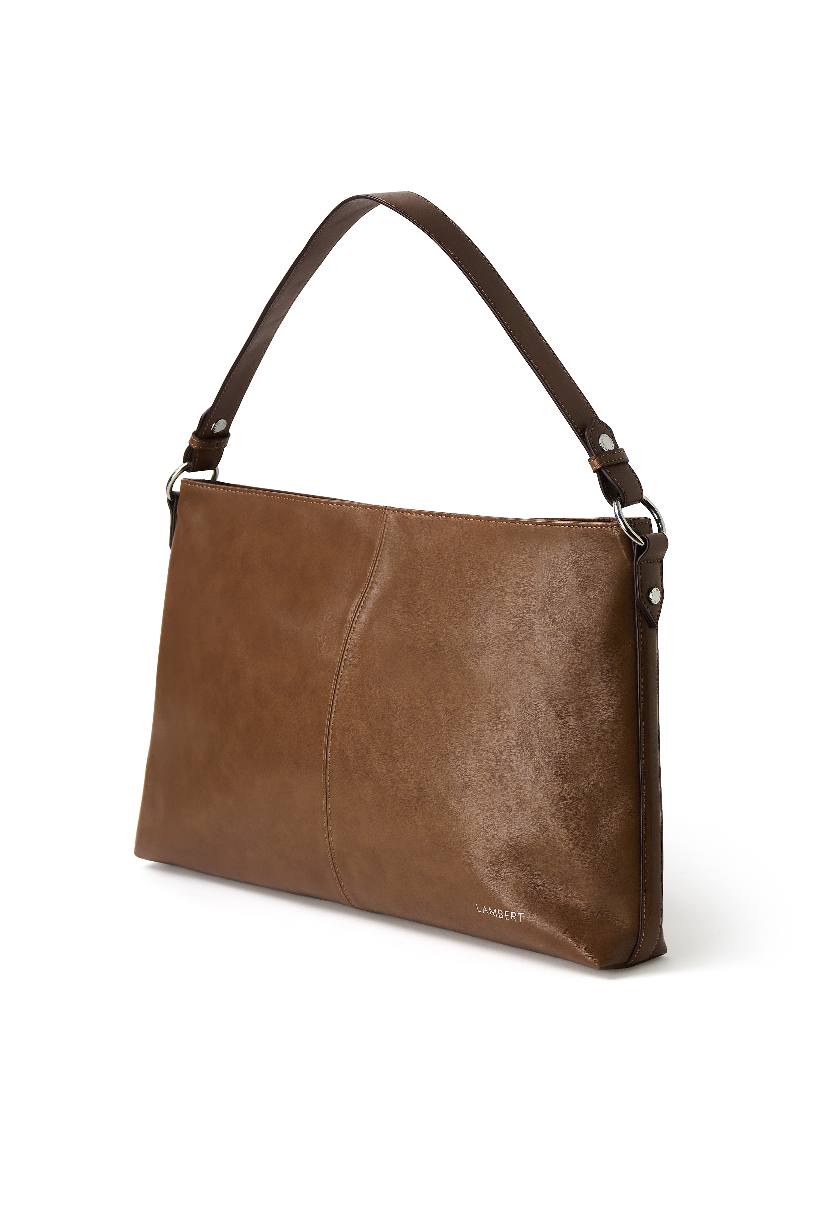 Le Gianna – Sac à épaule 2-en-1 en cuir vegan Lambert
