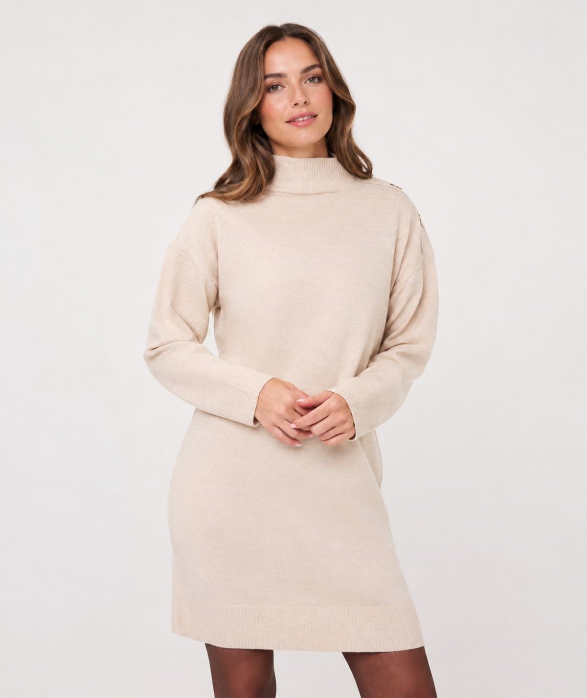 Robe-pull à col montant Esqualo