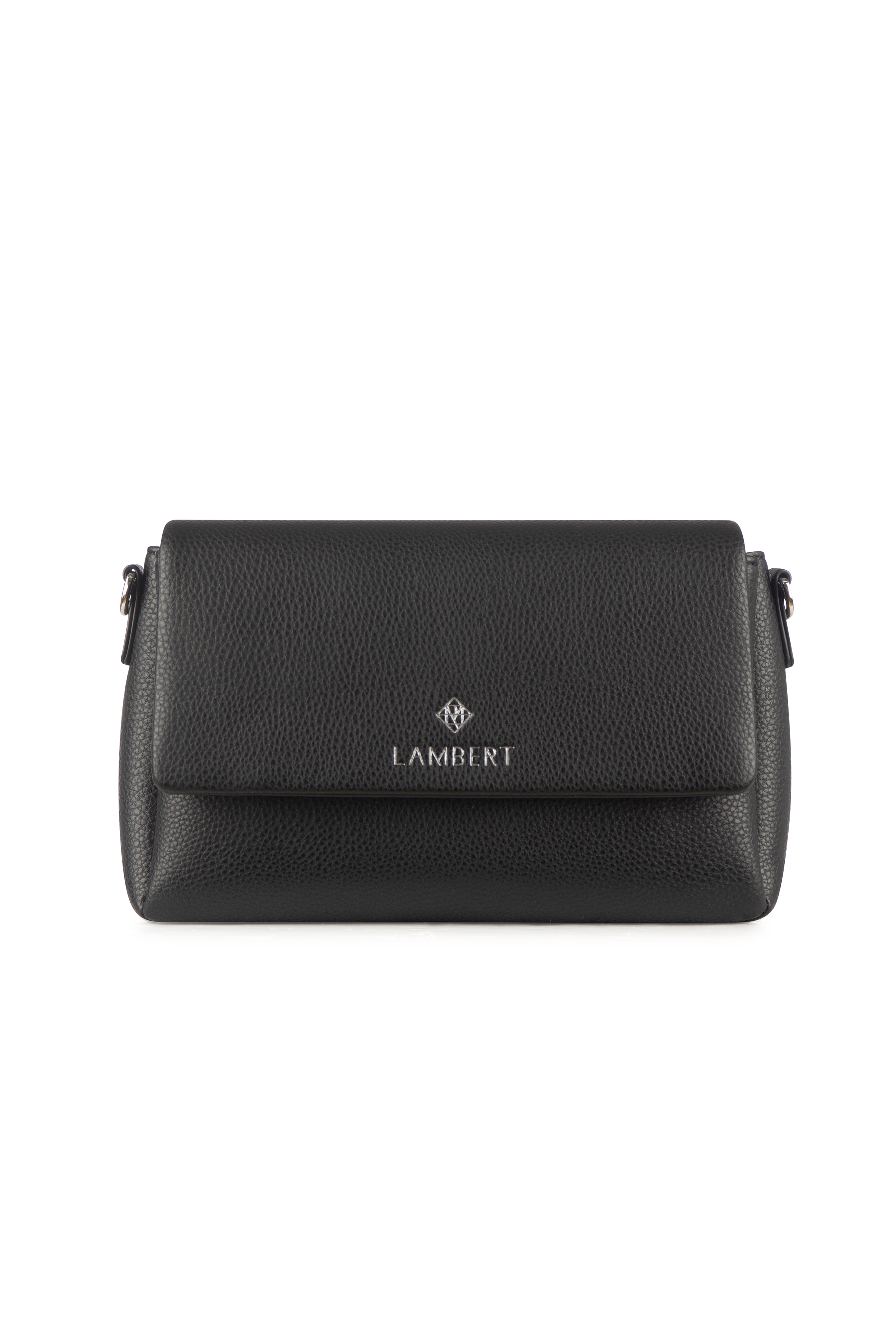 Le Judy - Sac à main bandoulière en cuir vegan noir