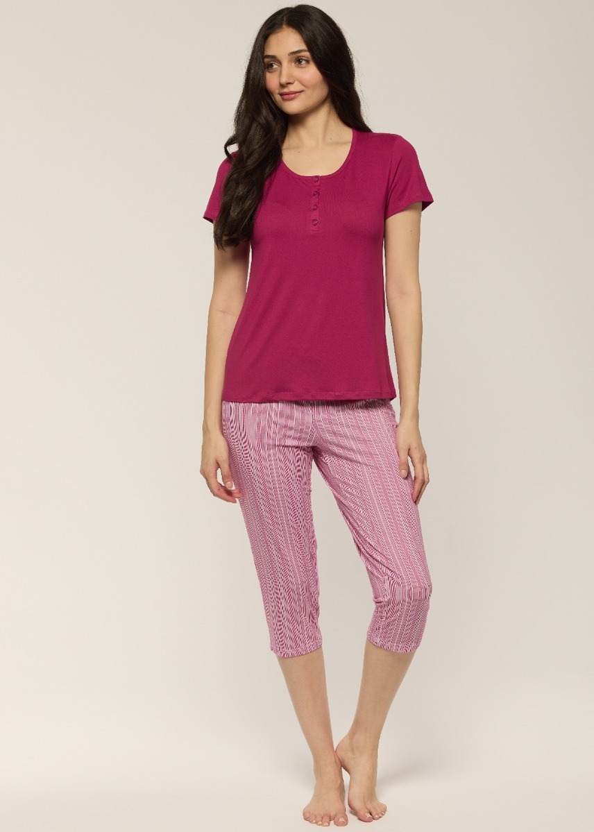 Ensemble pyjama capri Sérénité Claudel