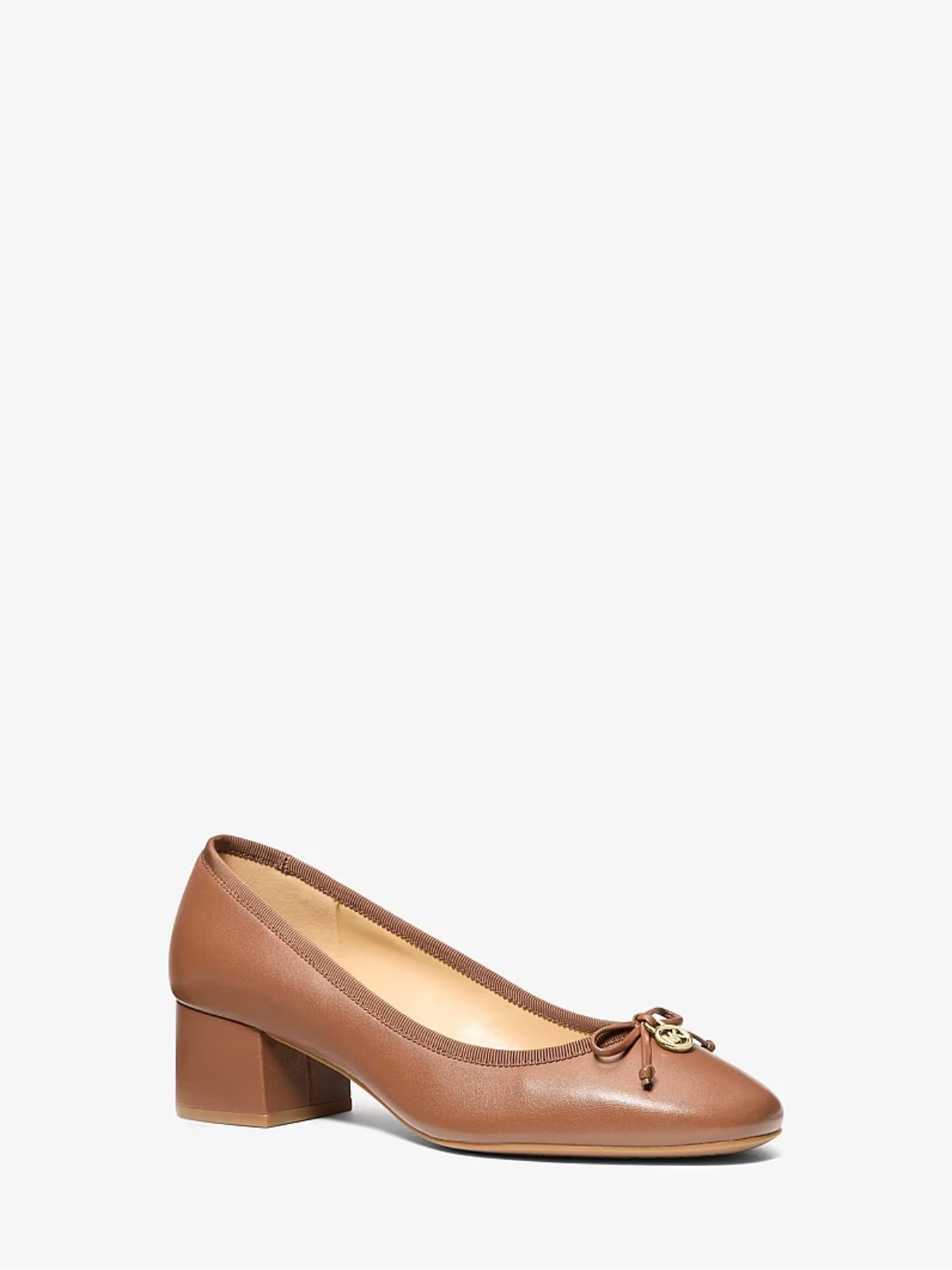Escarpins Piper Flex en cuir à talon bloc Michael Kors