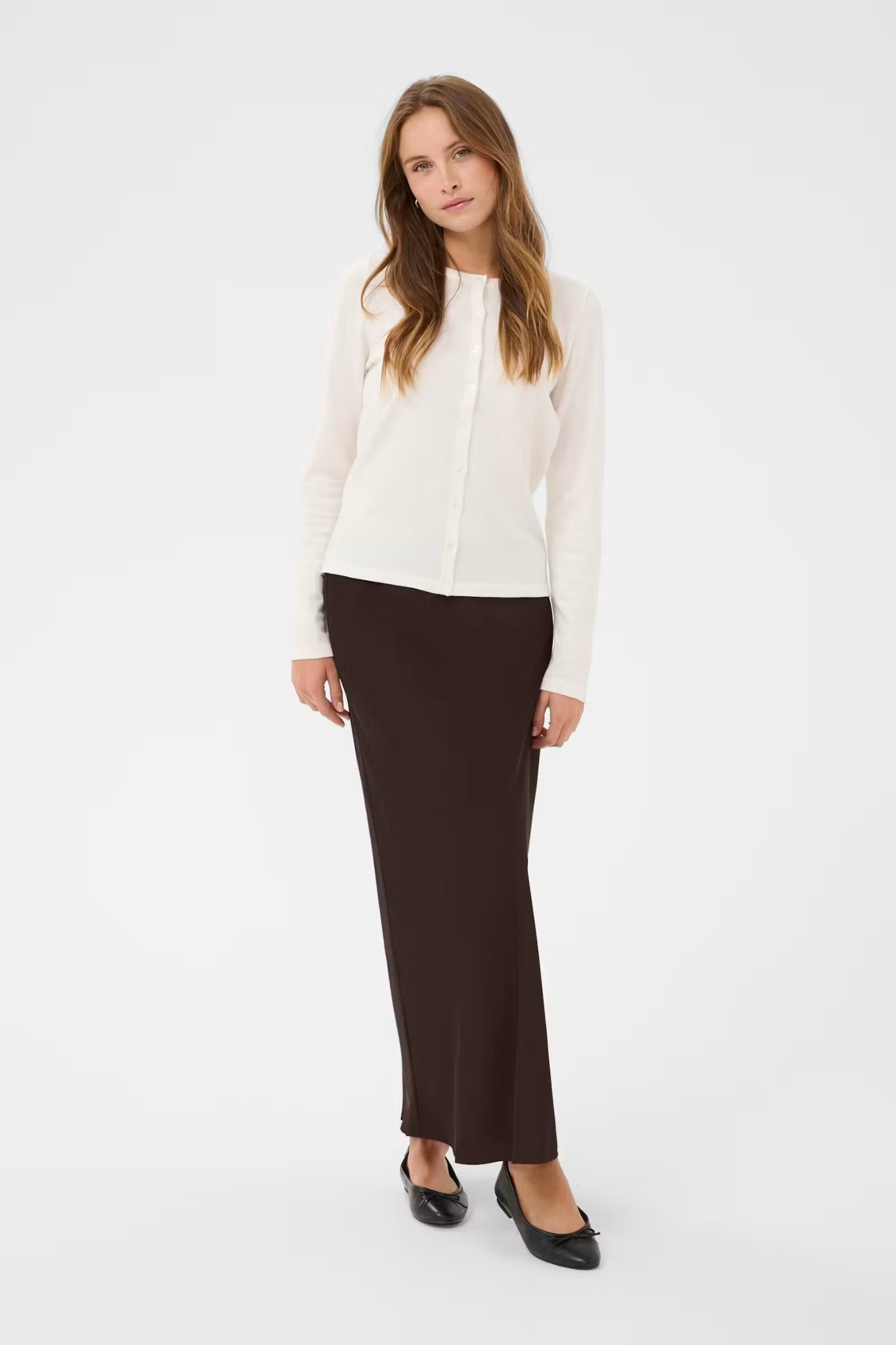 Jupe midi satinée LodisaSZ Saint Tropez