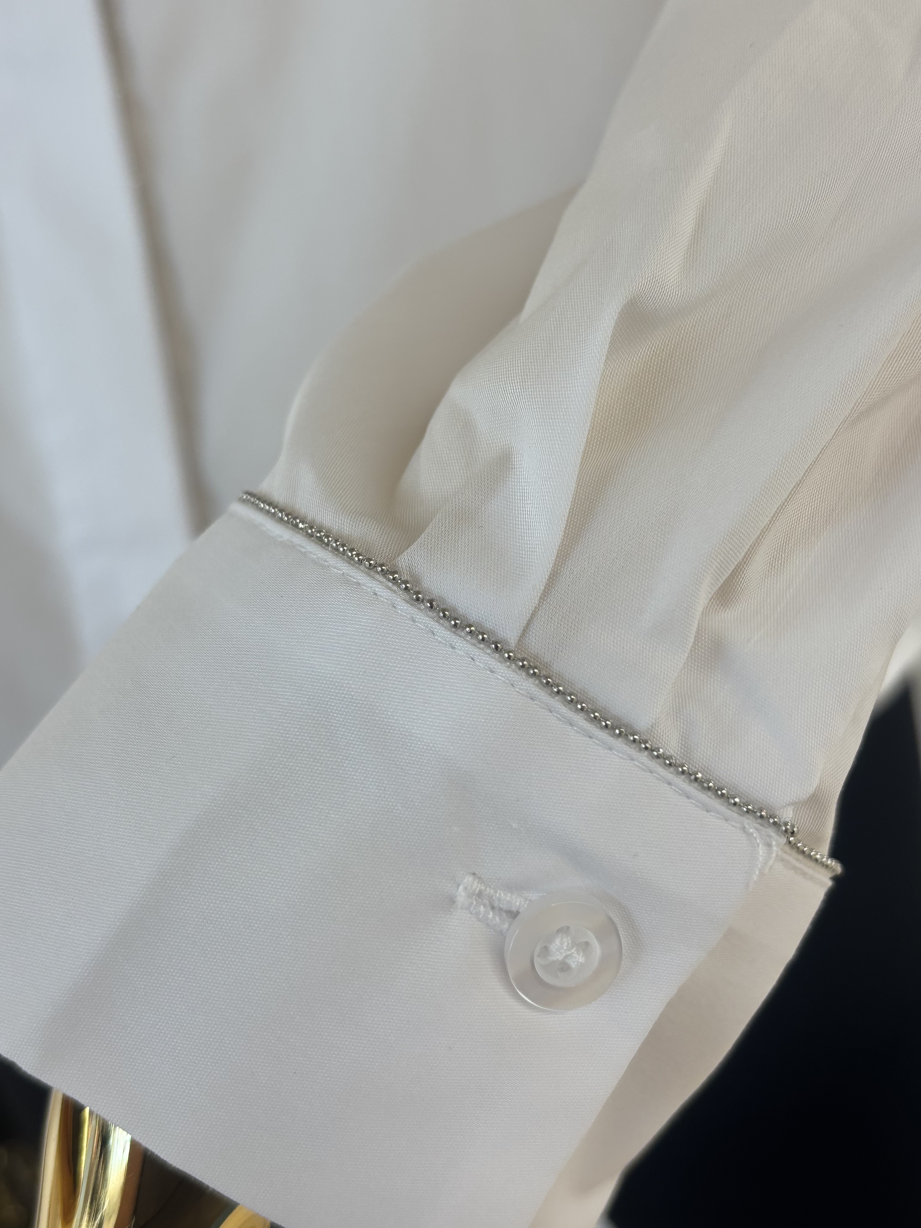 Chemise classique avec ligne de brillants Orly