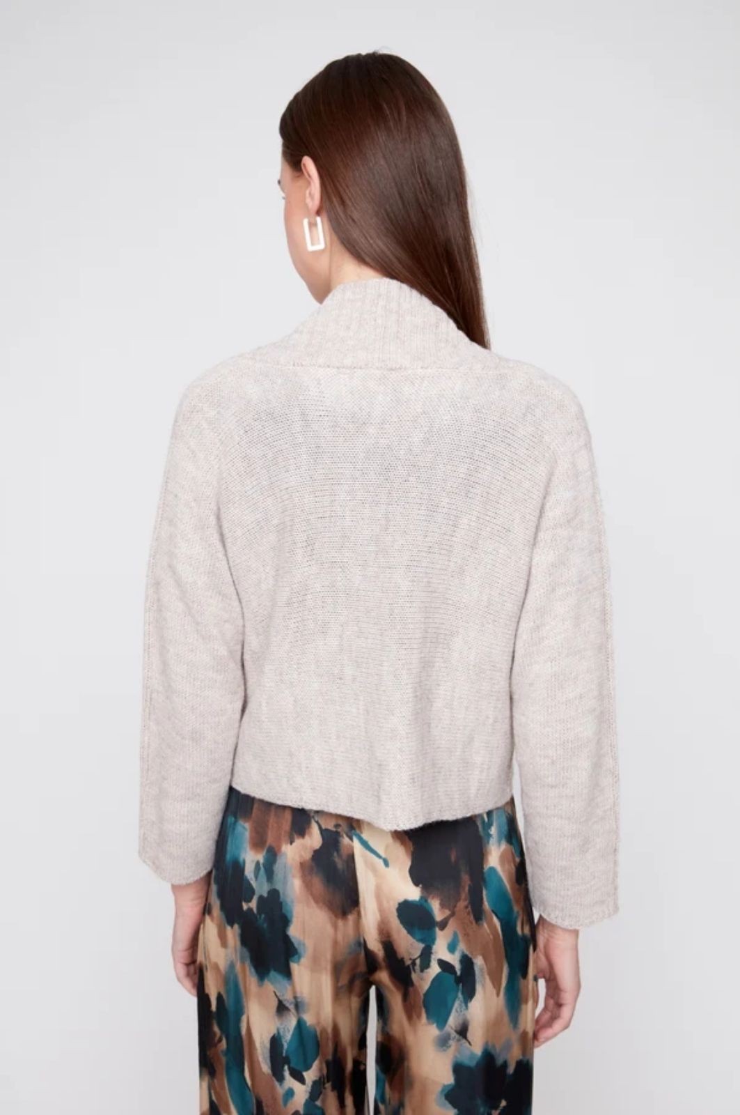 Cardigan court en tricot à double boutonnage Renuar