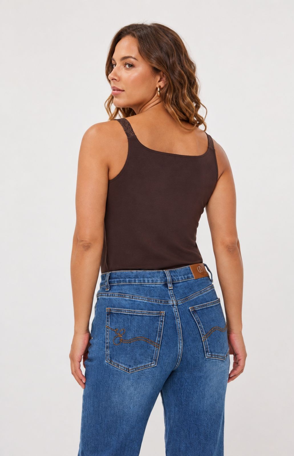 Débardeur à bretelles lurex Esqualo