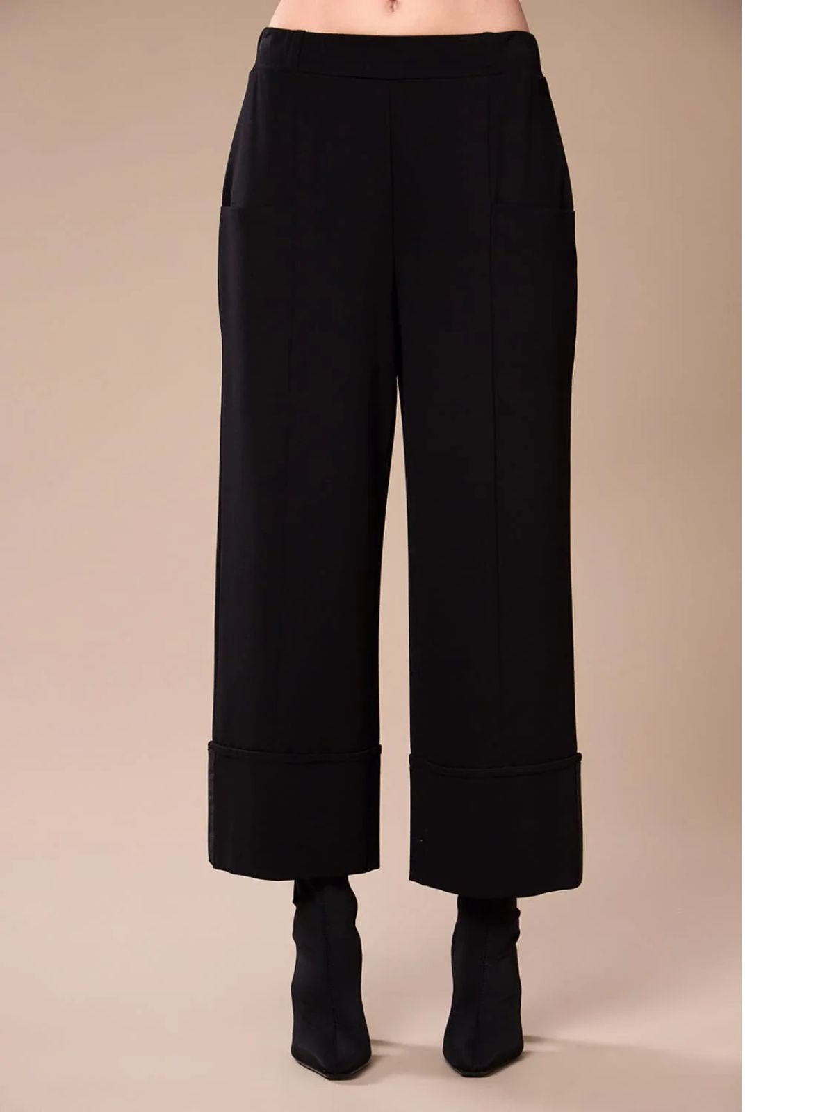 Pantalon écourté à revers Peruzzi